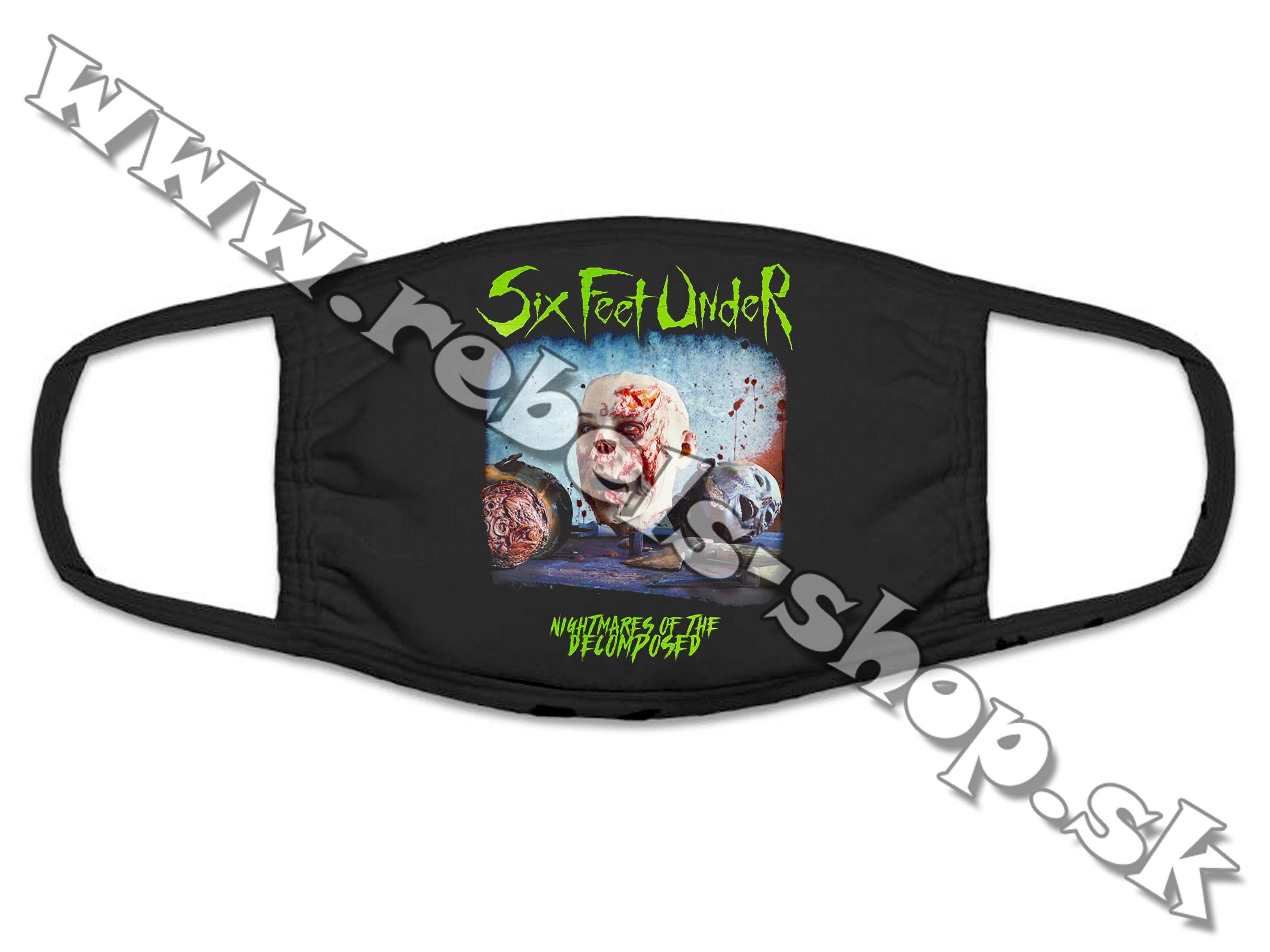 Rúško "Six Feet Under"