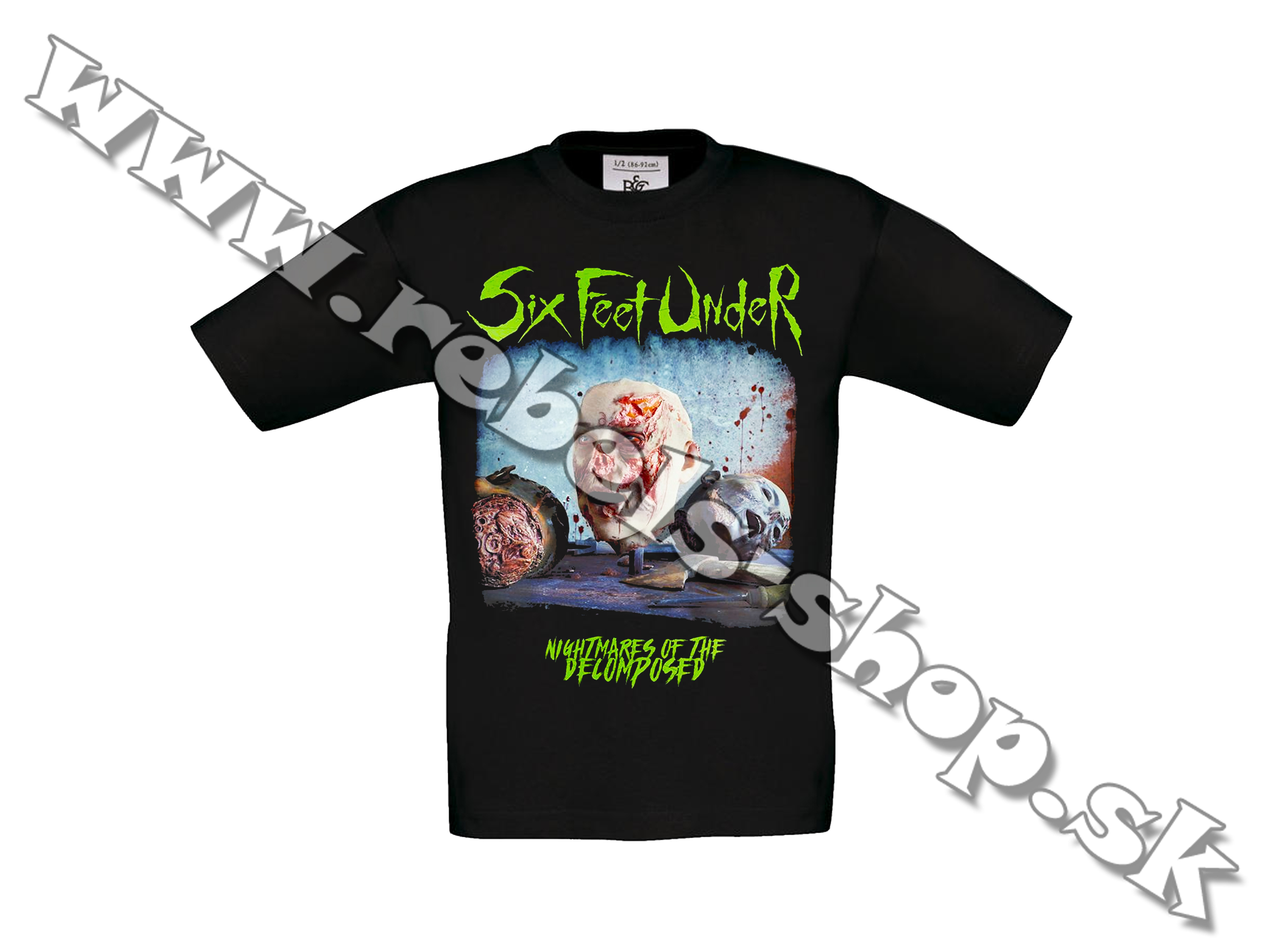 Detské Tričko "Six Feet Under"