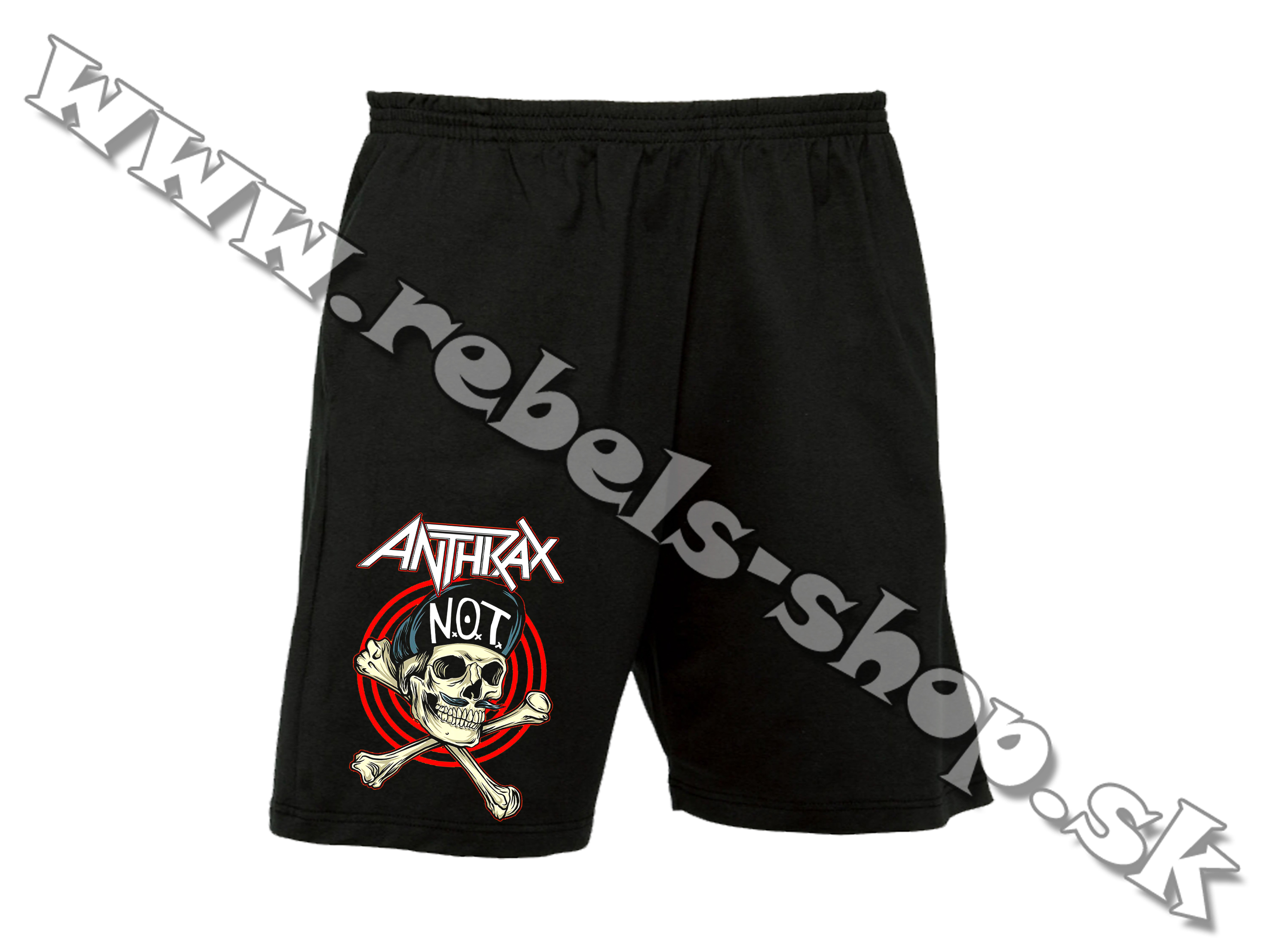 Krátke nohavice "Anthrax"