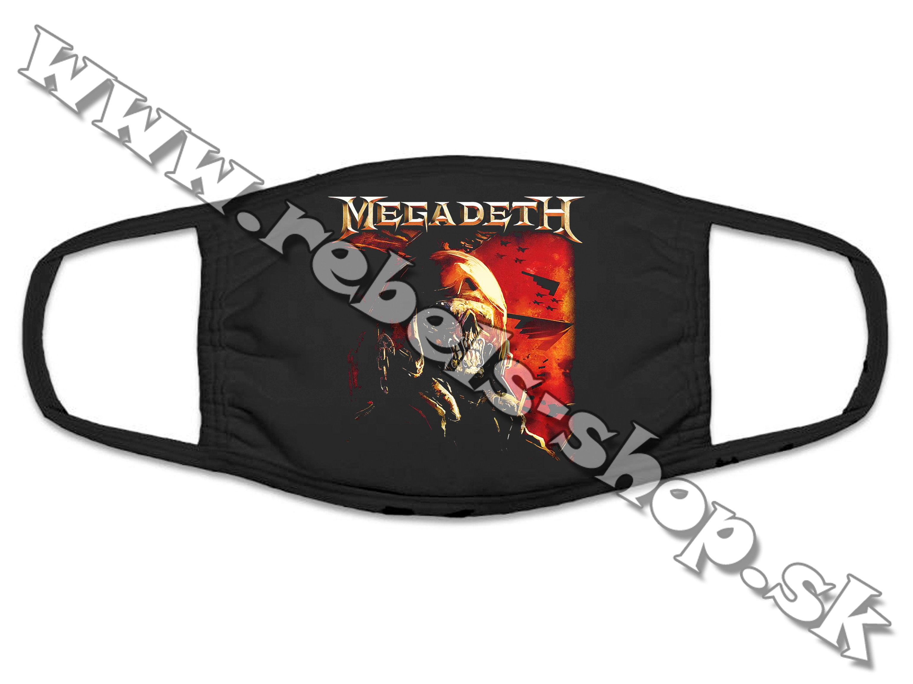 Rúško "Megadeth"