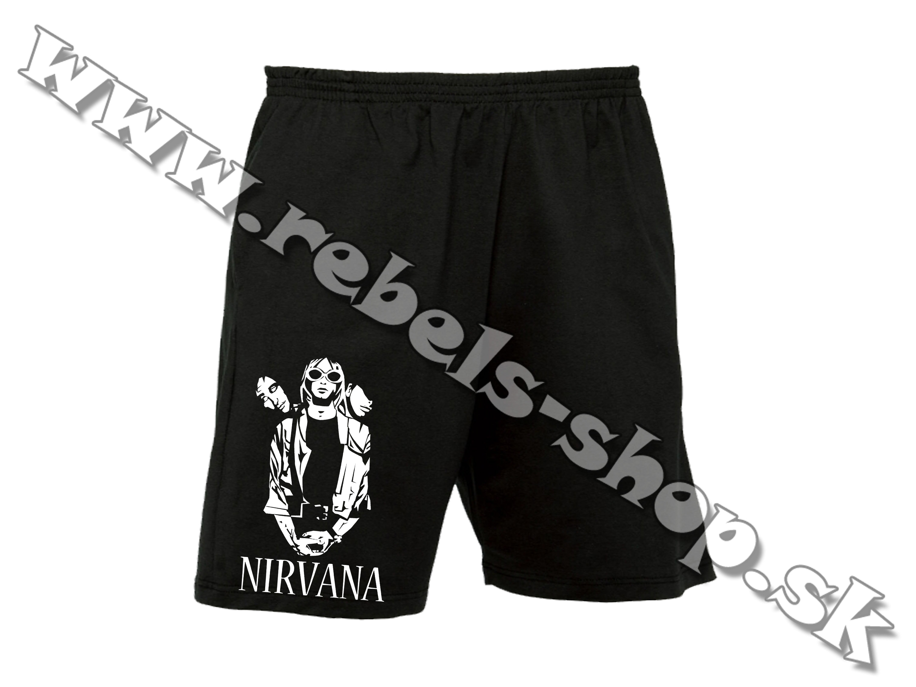 Krátke nohavice "Nirvana"