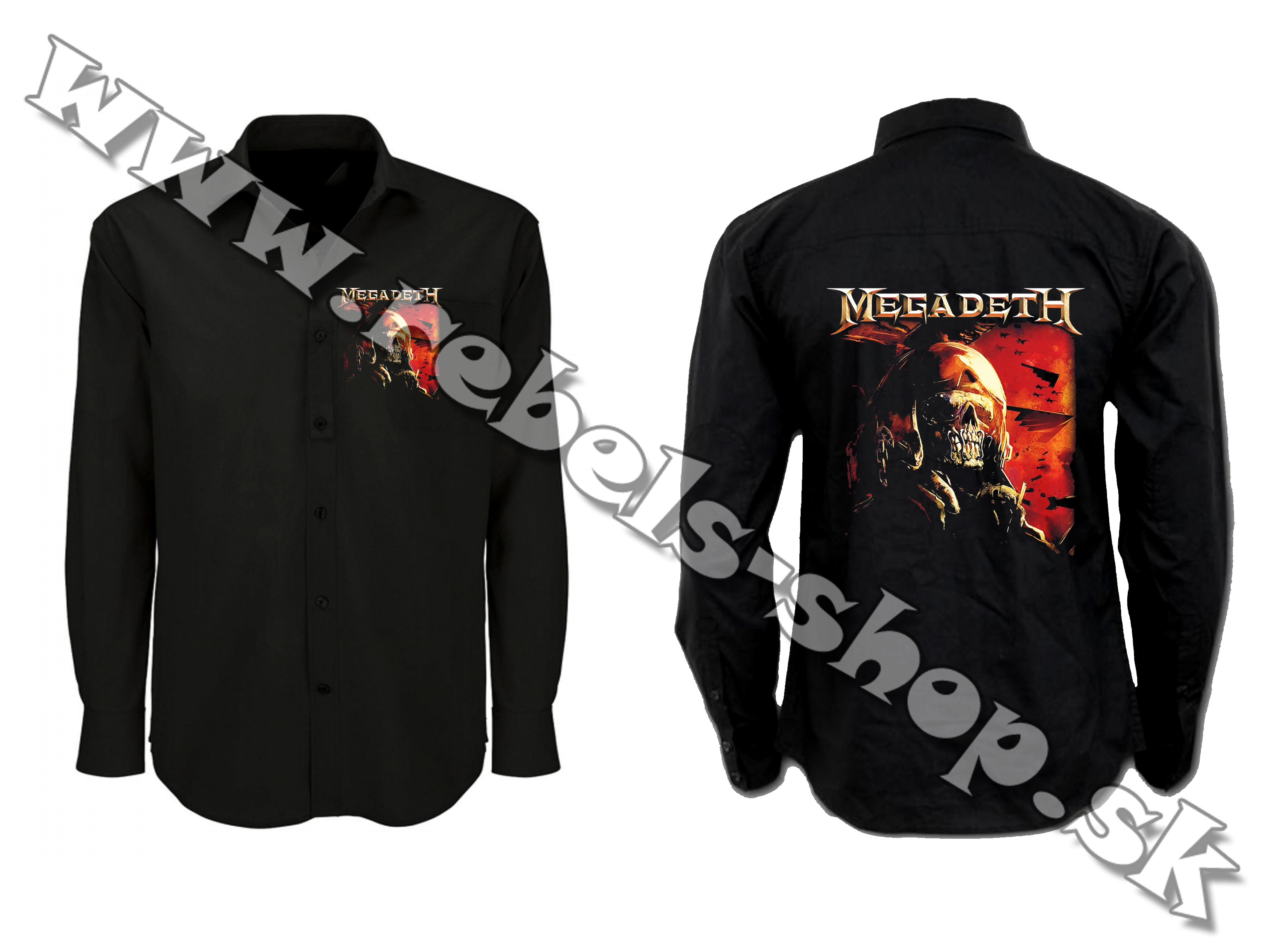 Košeľa "Megadeth"