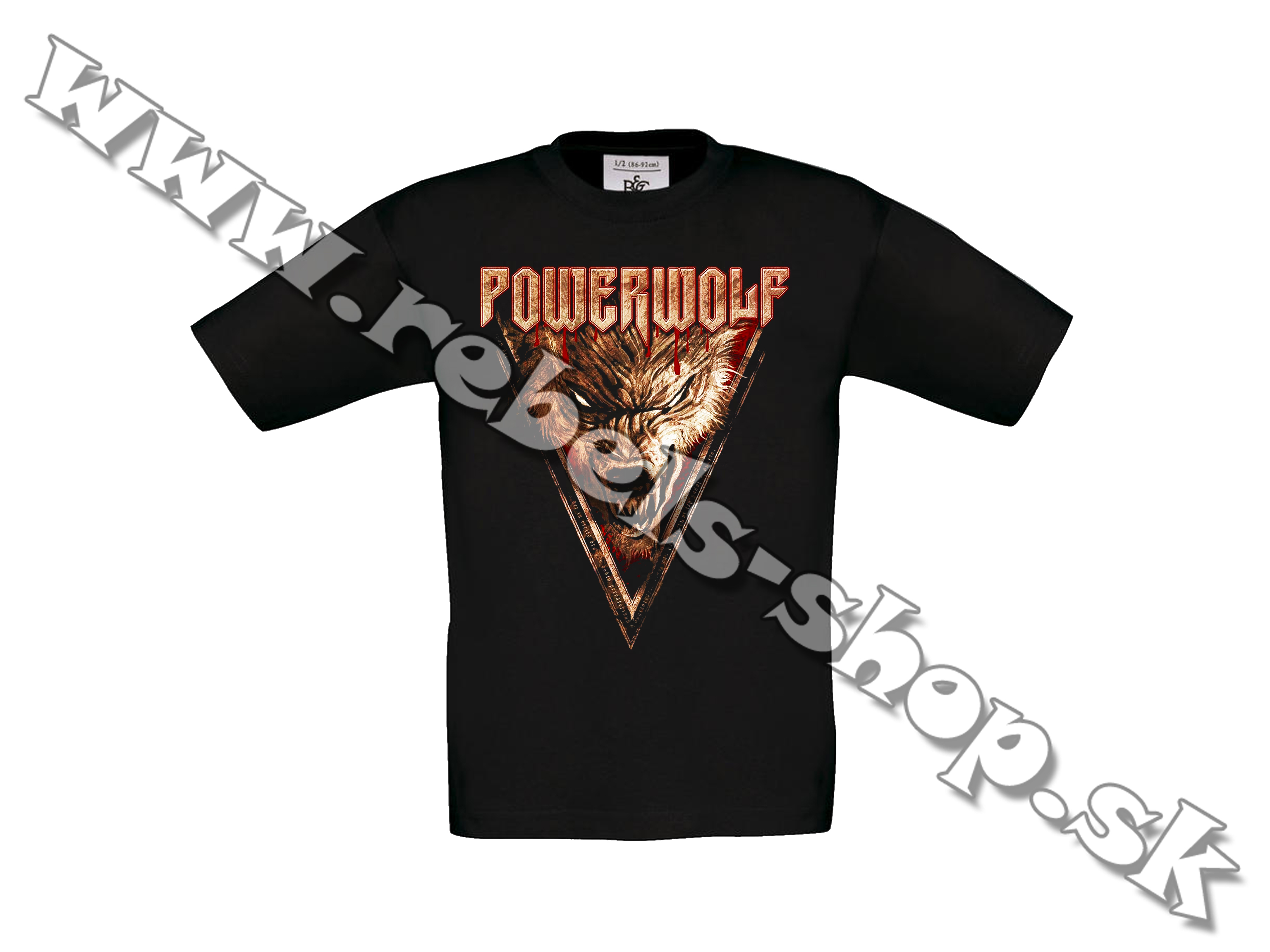 Detské Tričko "Powerwolf"
