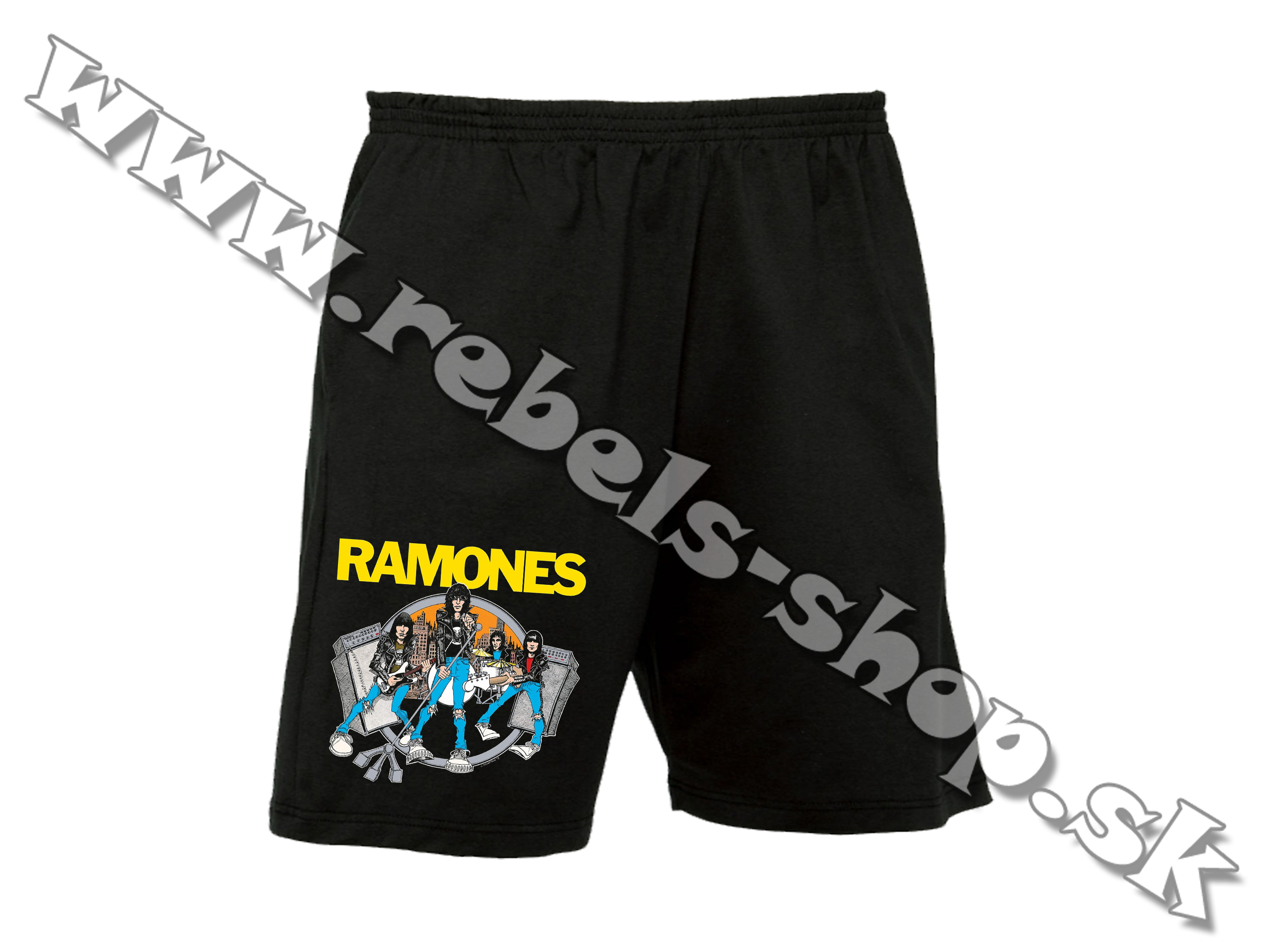 Krátke nohavice "Ramones"
