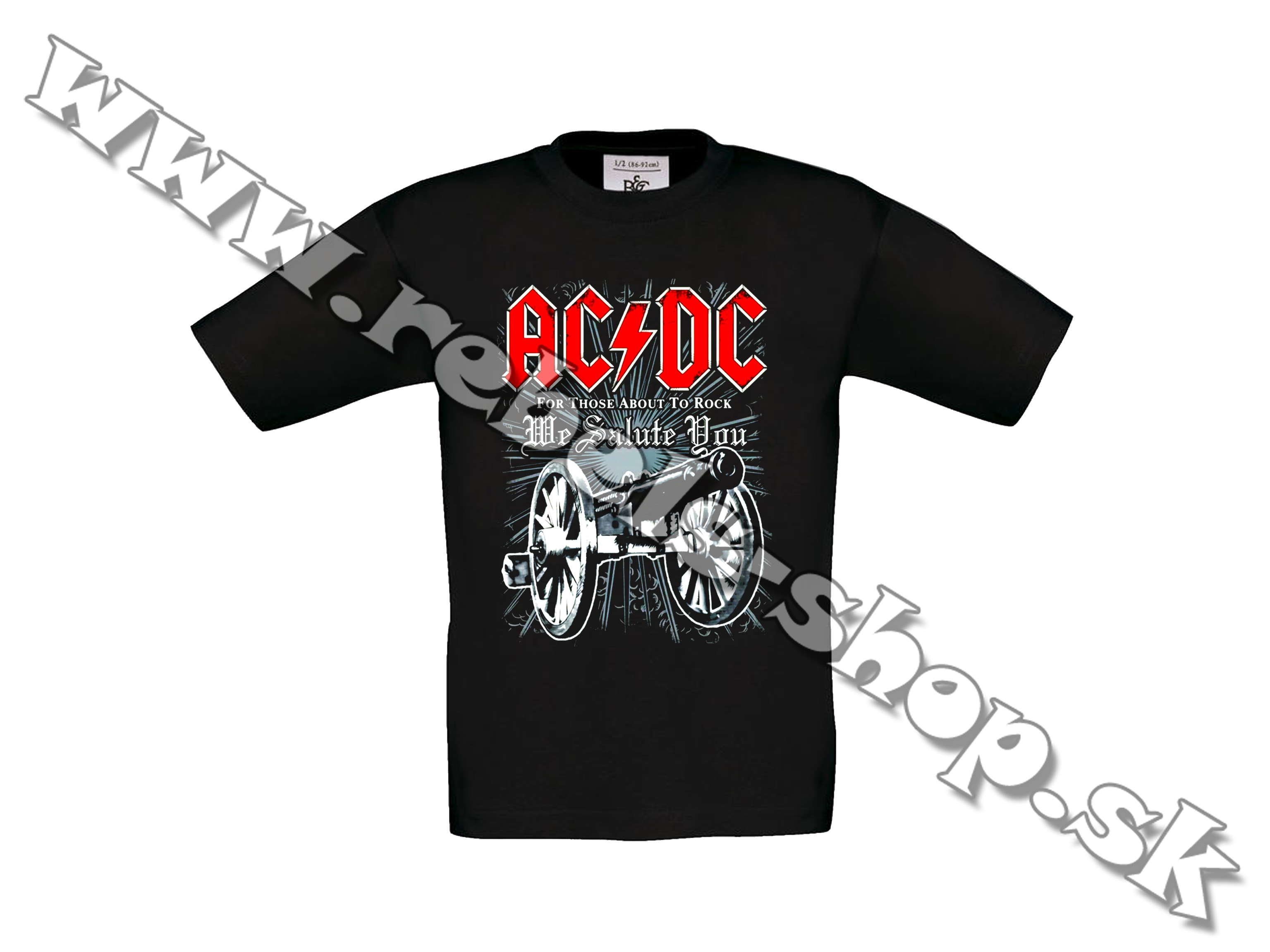 Detské Tričko "ACDC"