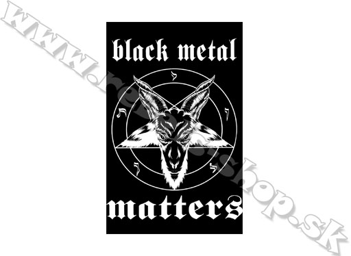 Samolepka "Black Metal"