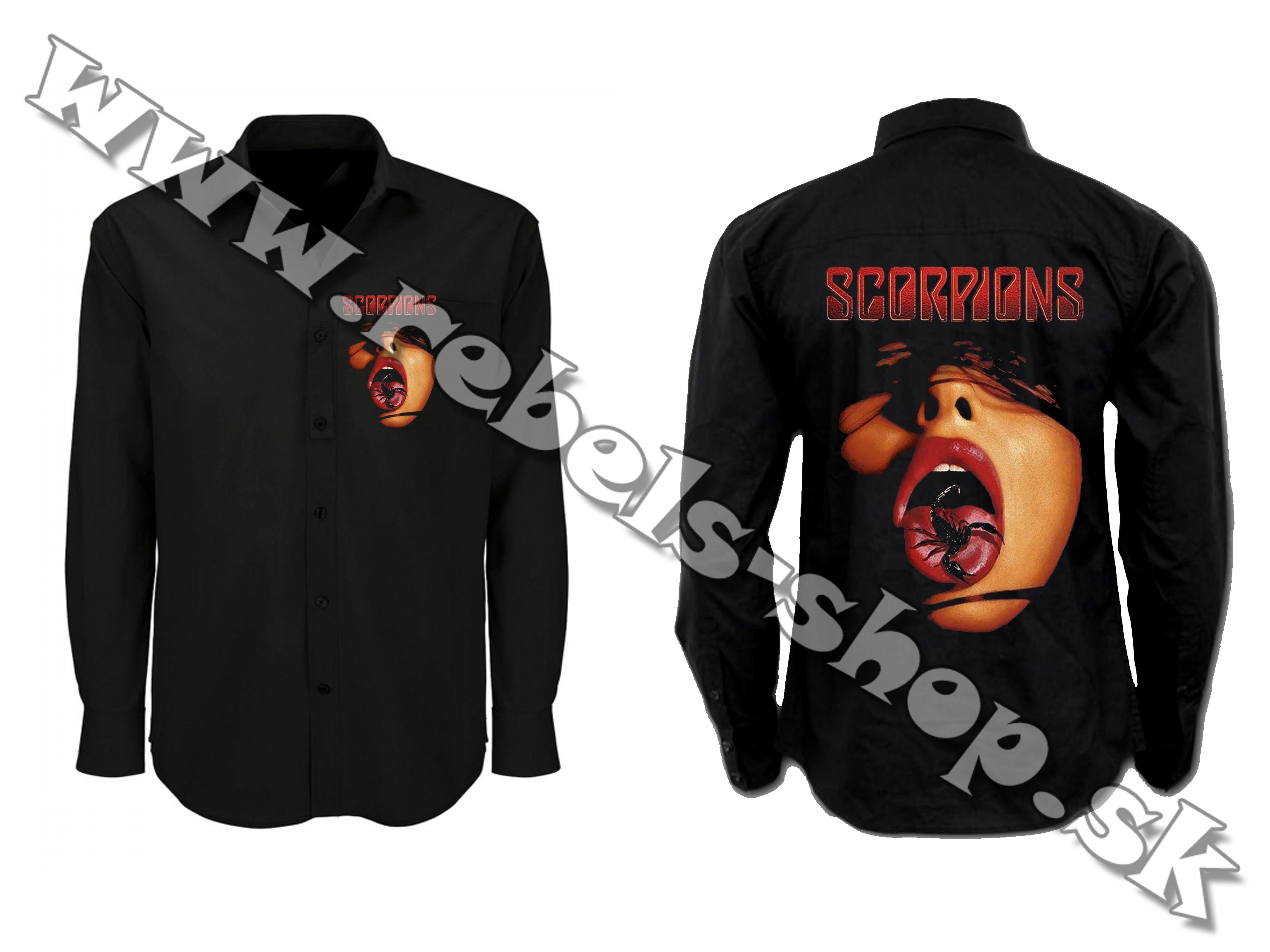 Košeľa "Scorpions"