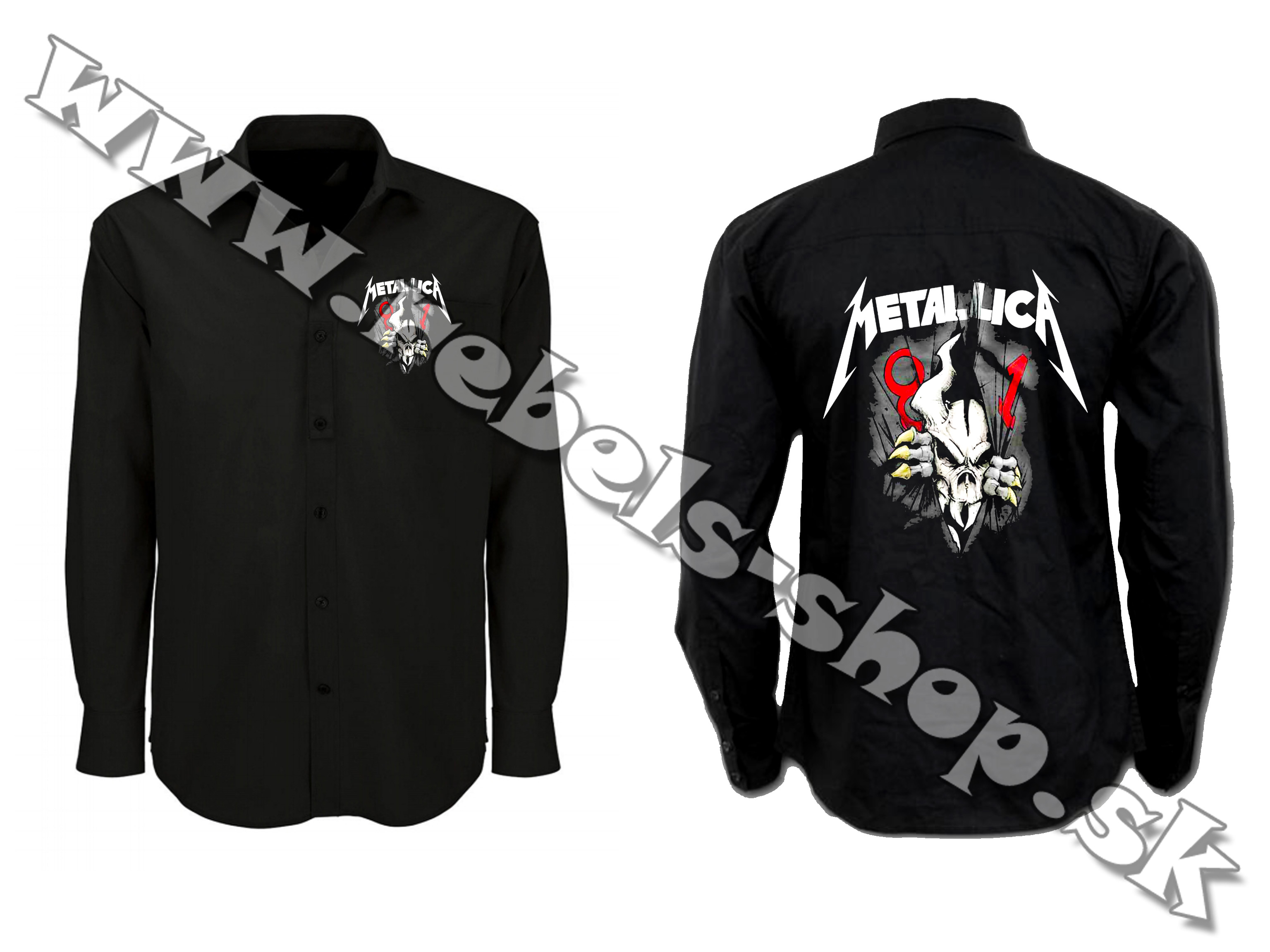 Košeľa "Metallica"