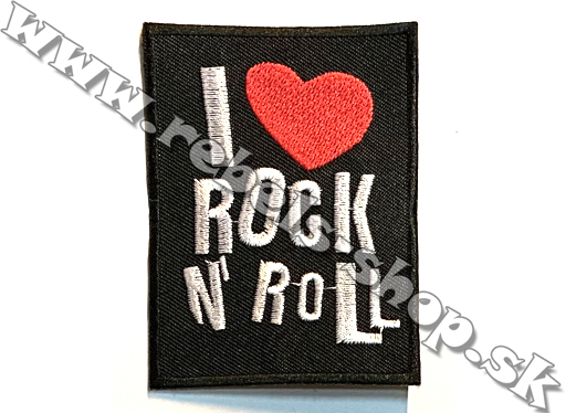 Nášivka "I Love Rock"