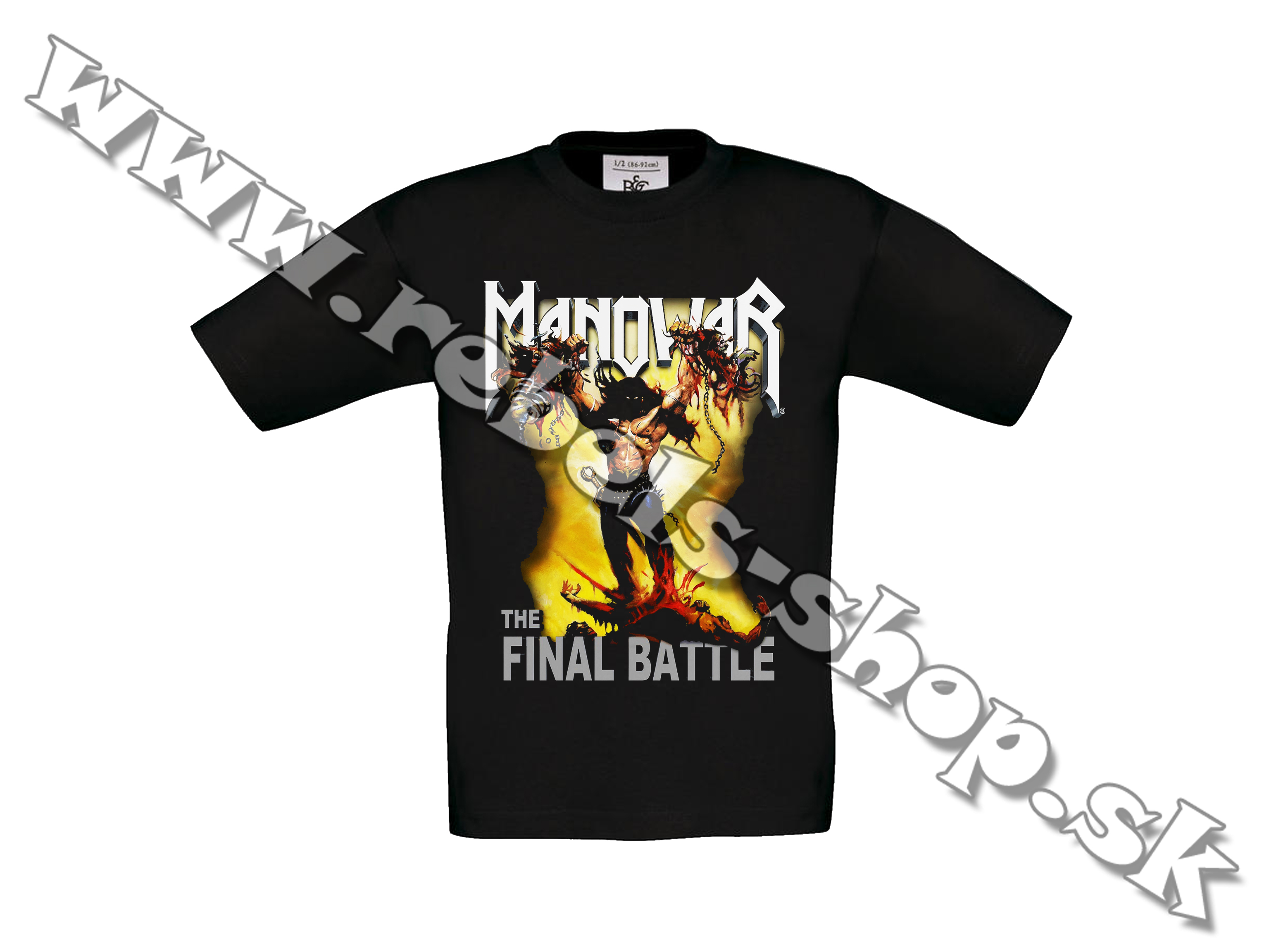 Detské Tričko "Manowar"