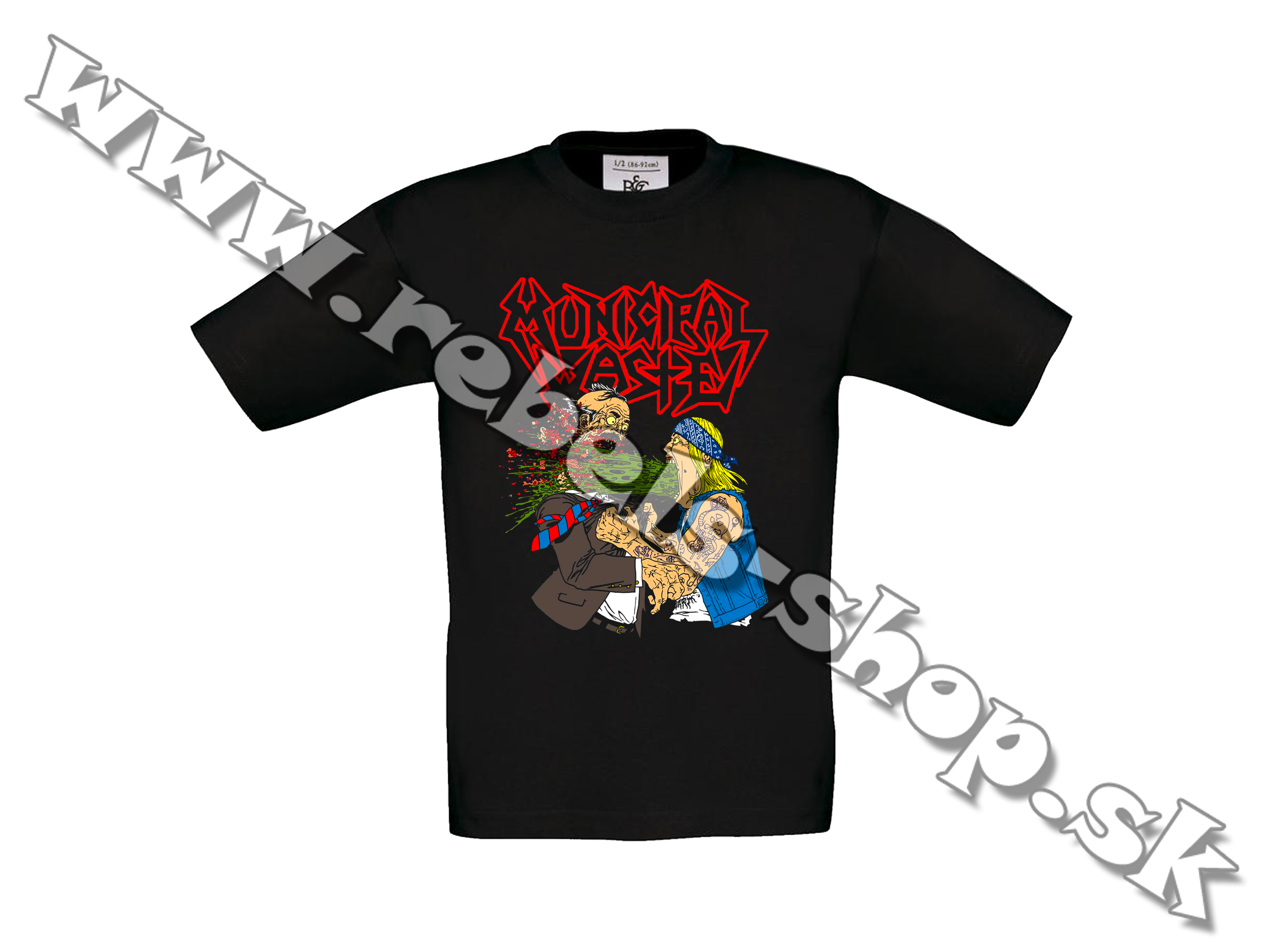 Detské Tričko "Municipal Waste"