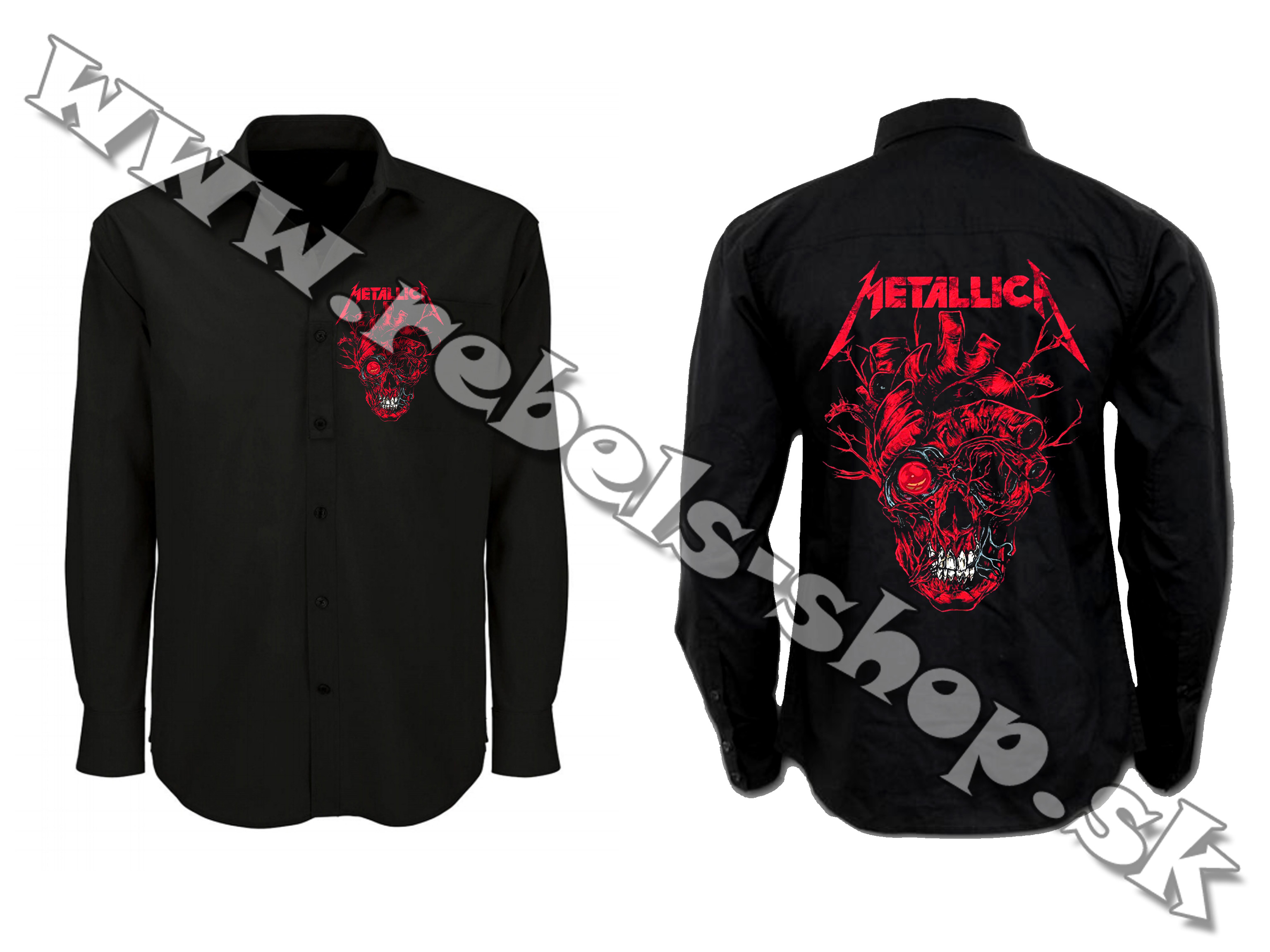 Košeľa "Metallica"