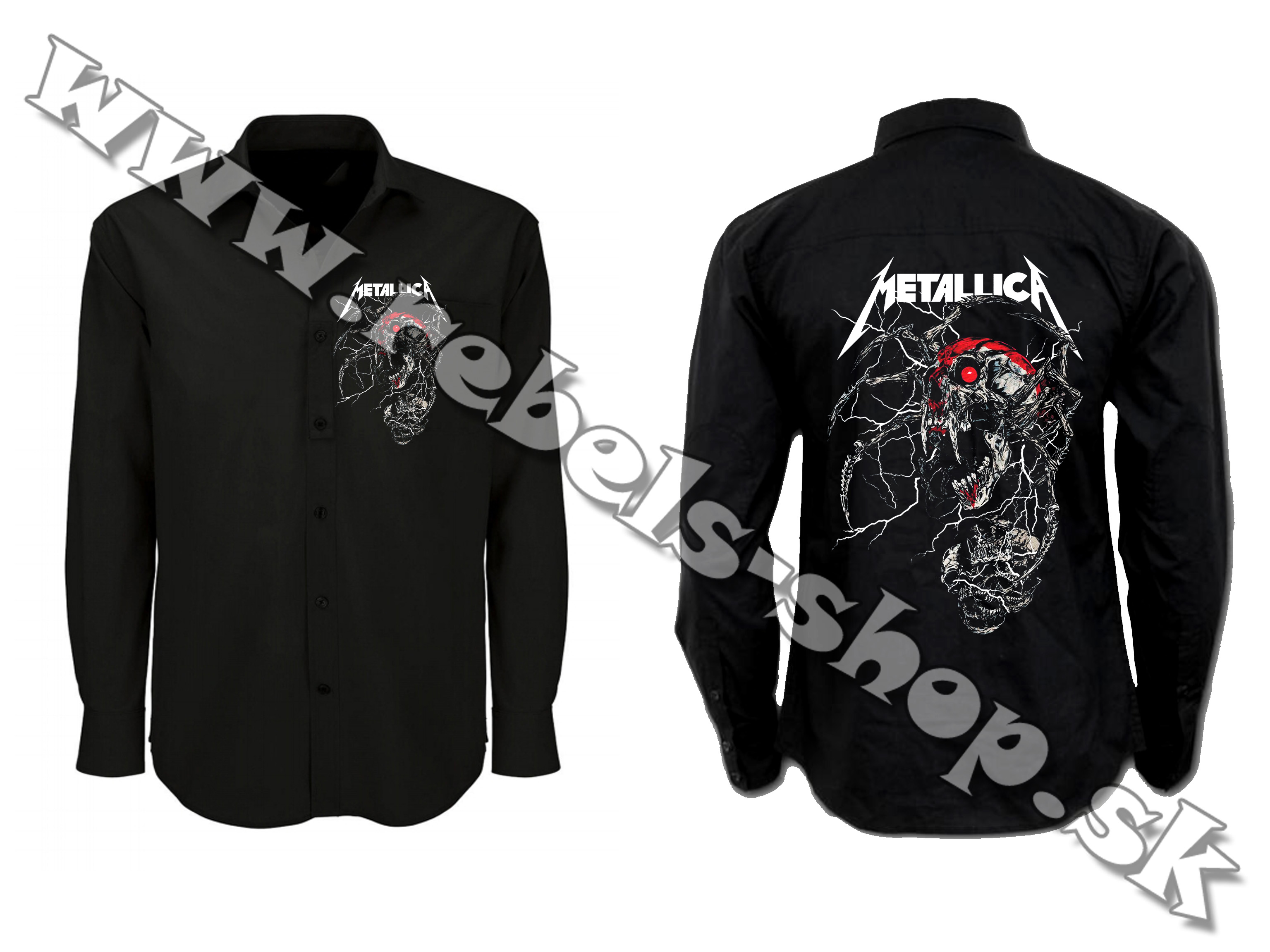 Košeľa "Metallica"