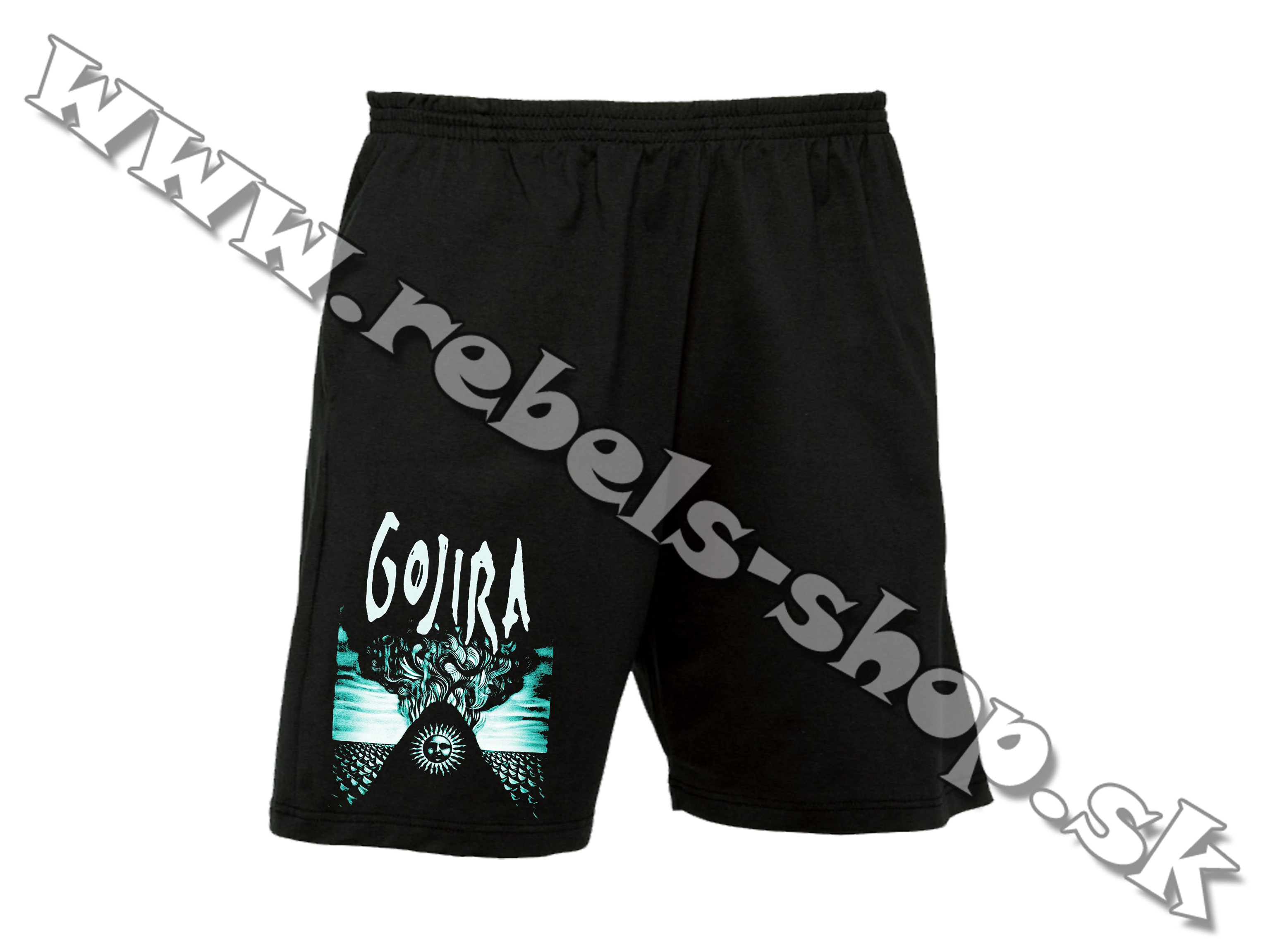 Krátke nohavice "Gojira"