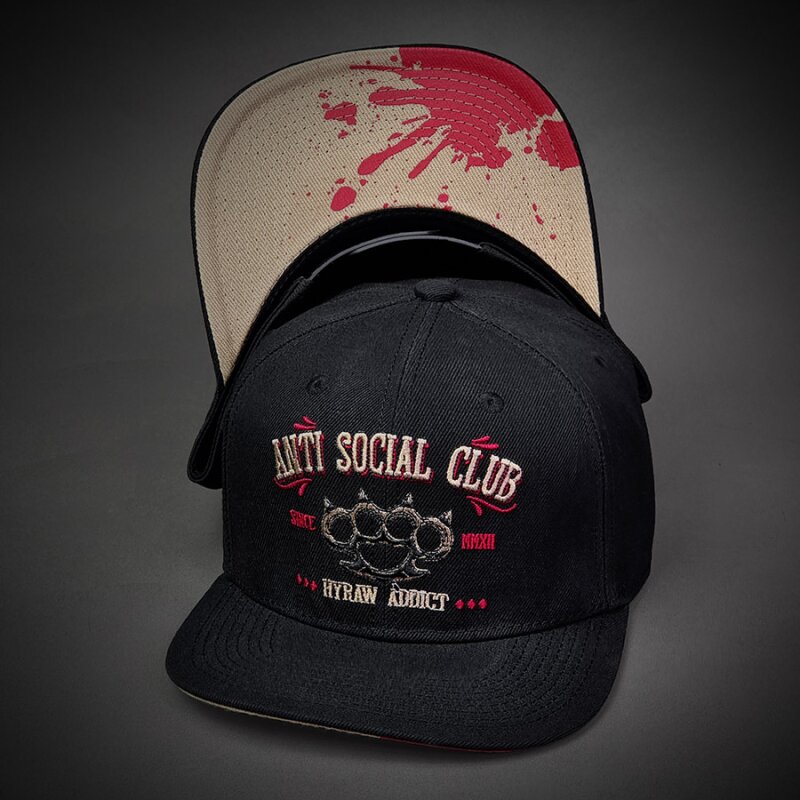 Šiltovka "Hyraw - Anti Social Club Flat Brim"