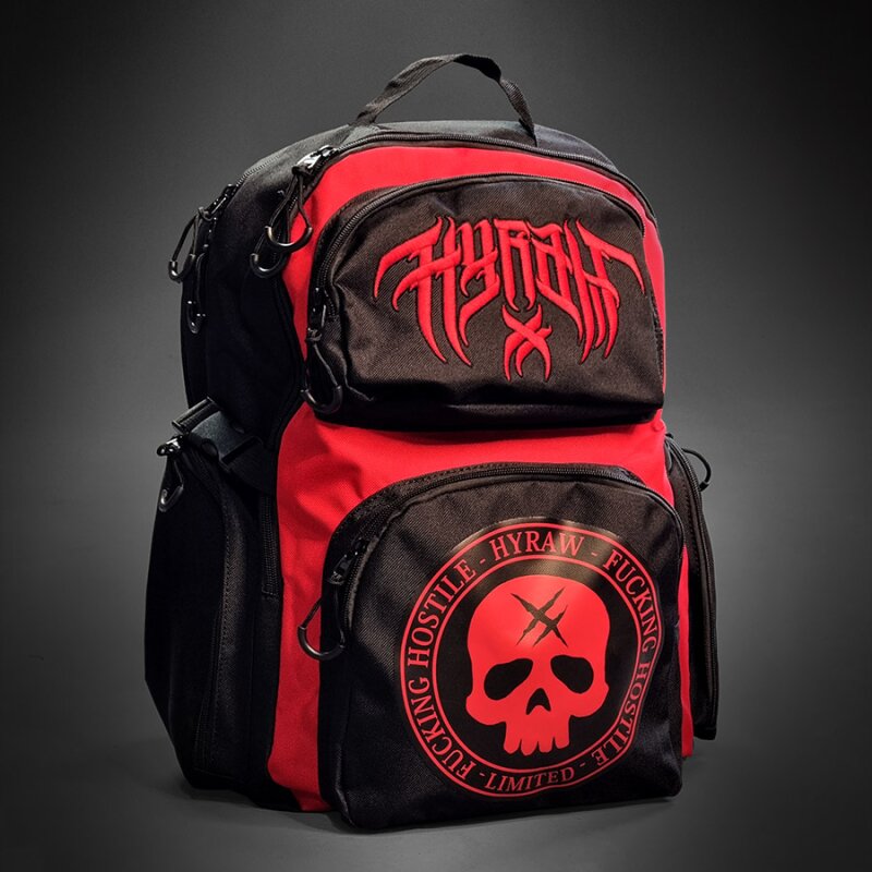 Batoh "Hyraw Backpack - Death Shadow Red"