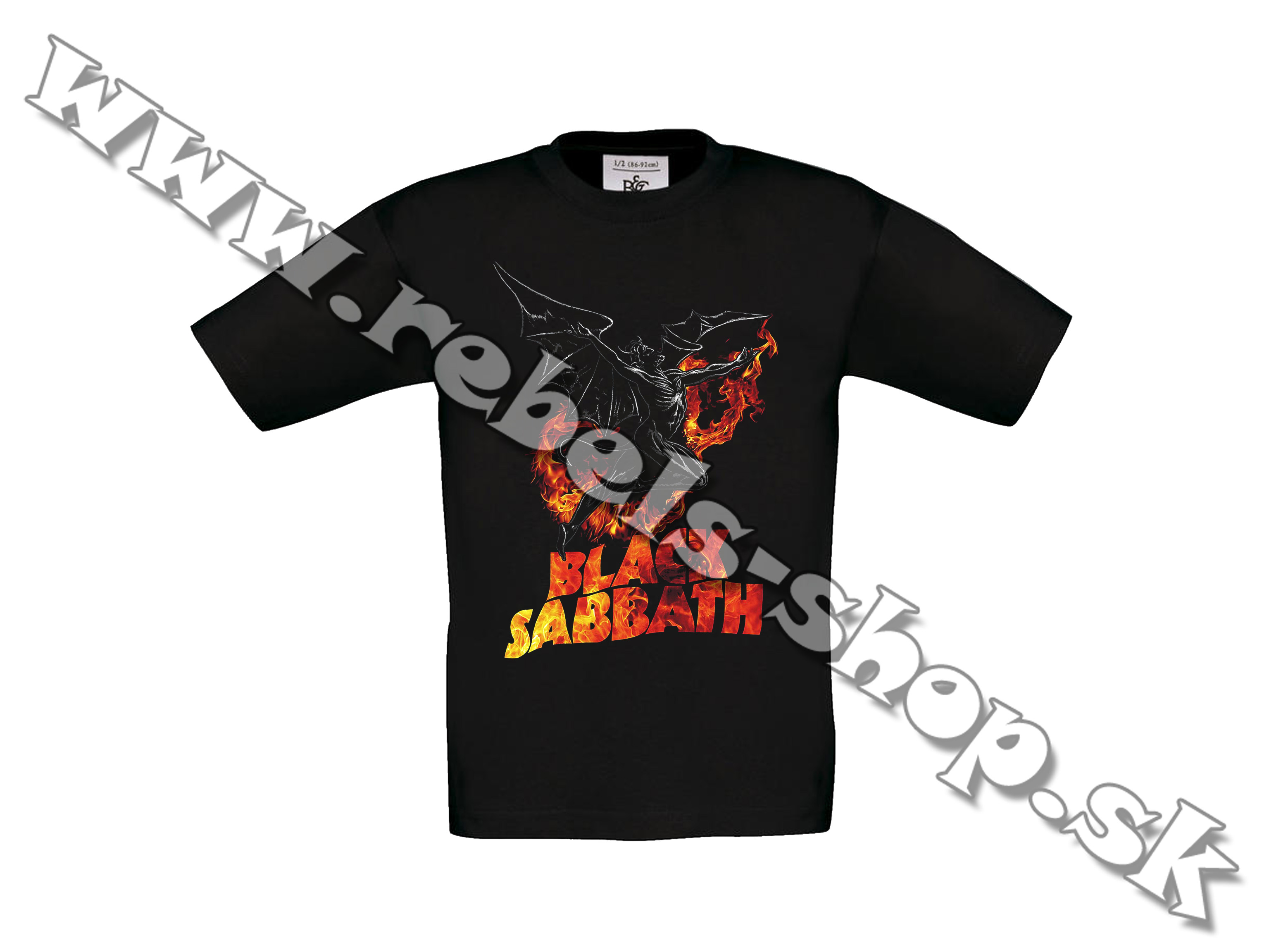 Detské Tričko "Black Sabbath"