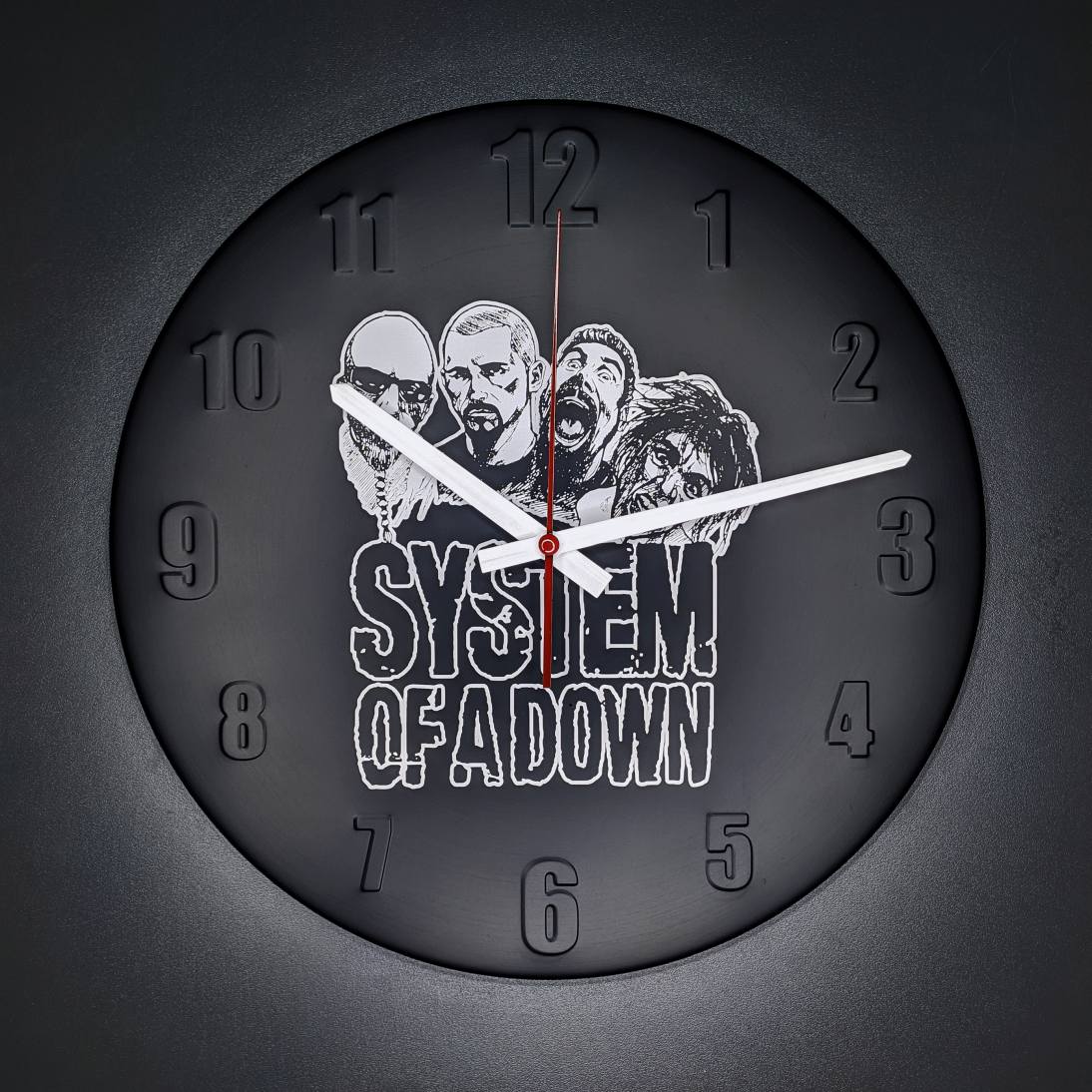 Nástenné hodiny "System of a Down"