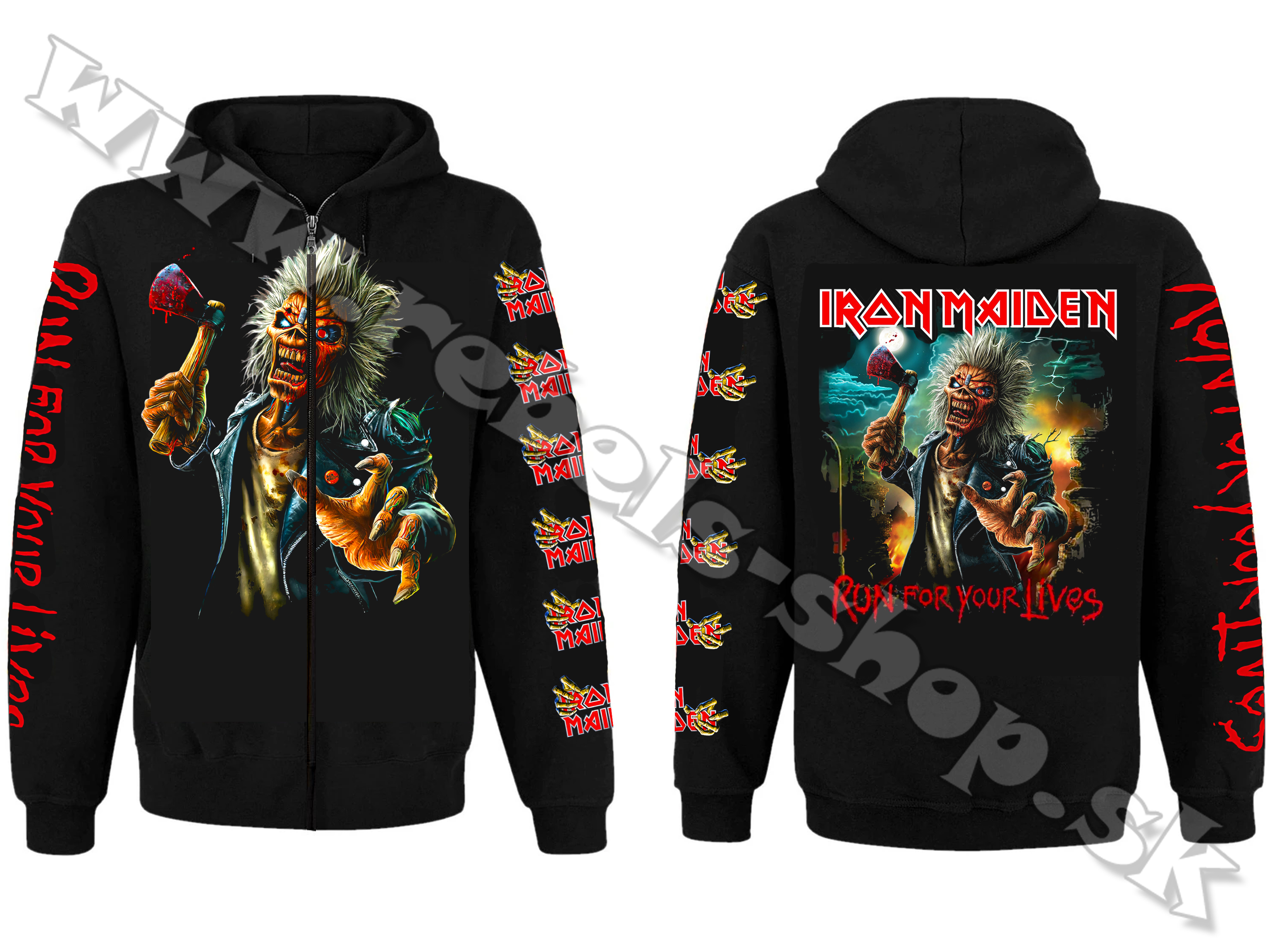 Mikina "Iron Maiden"