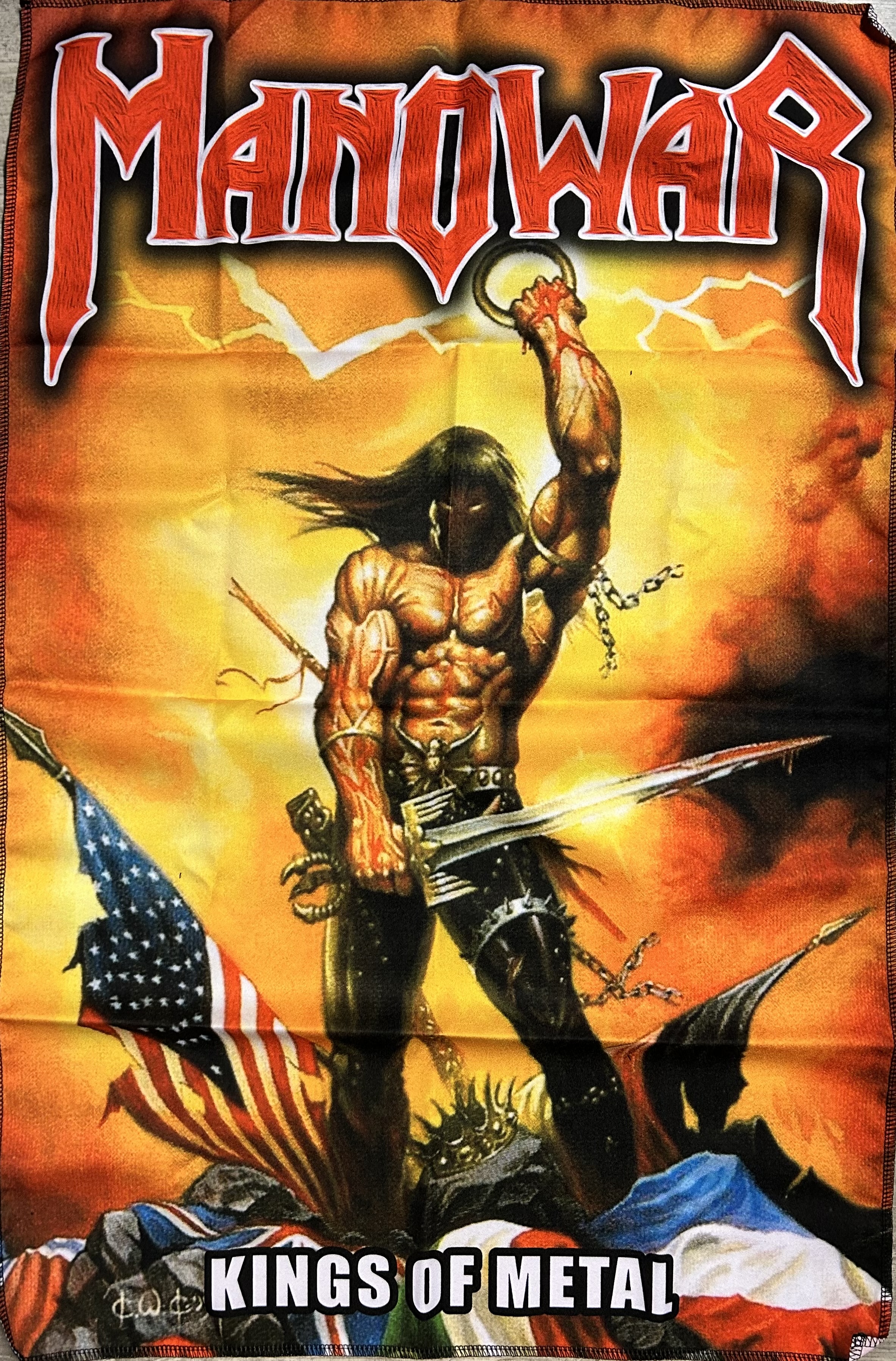 Vlajka "Manowar"