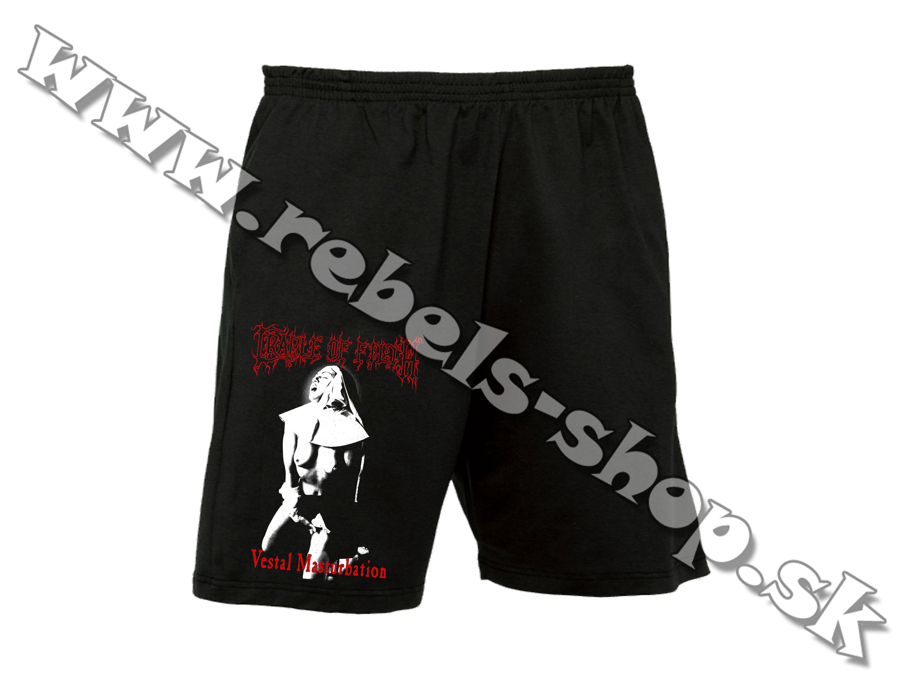 Krátke nohavice "Cradle of Filth"