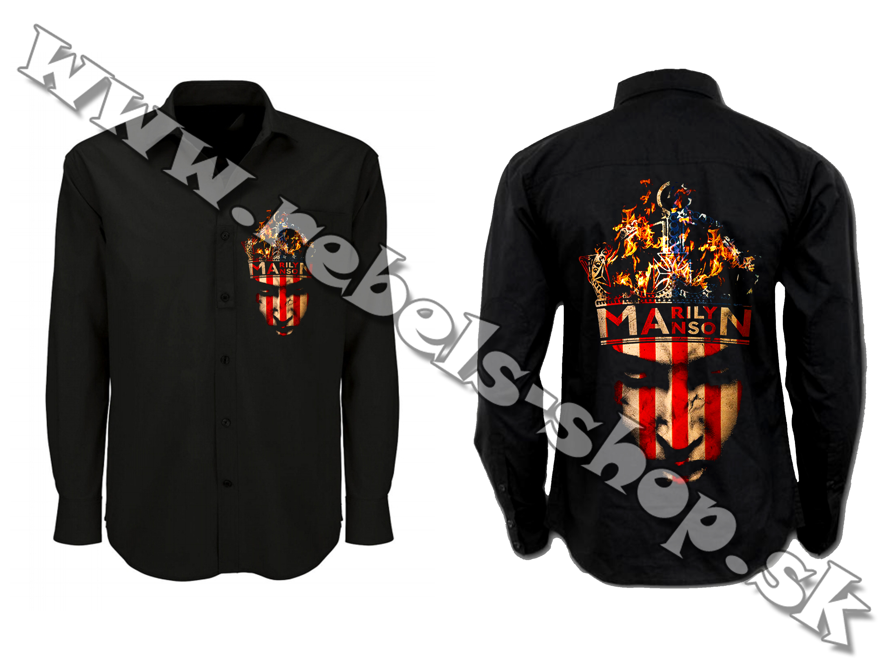 Košeľa "Marilyn Manson"