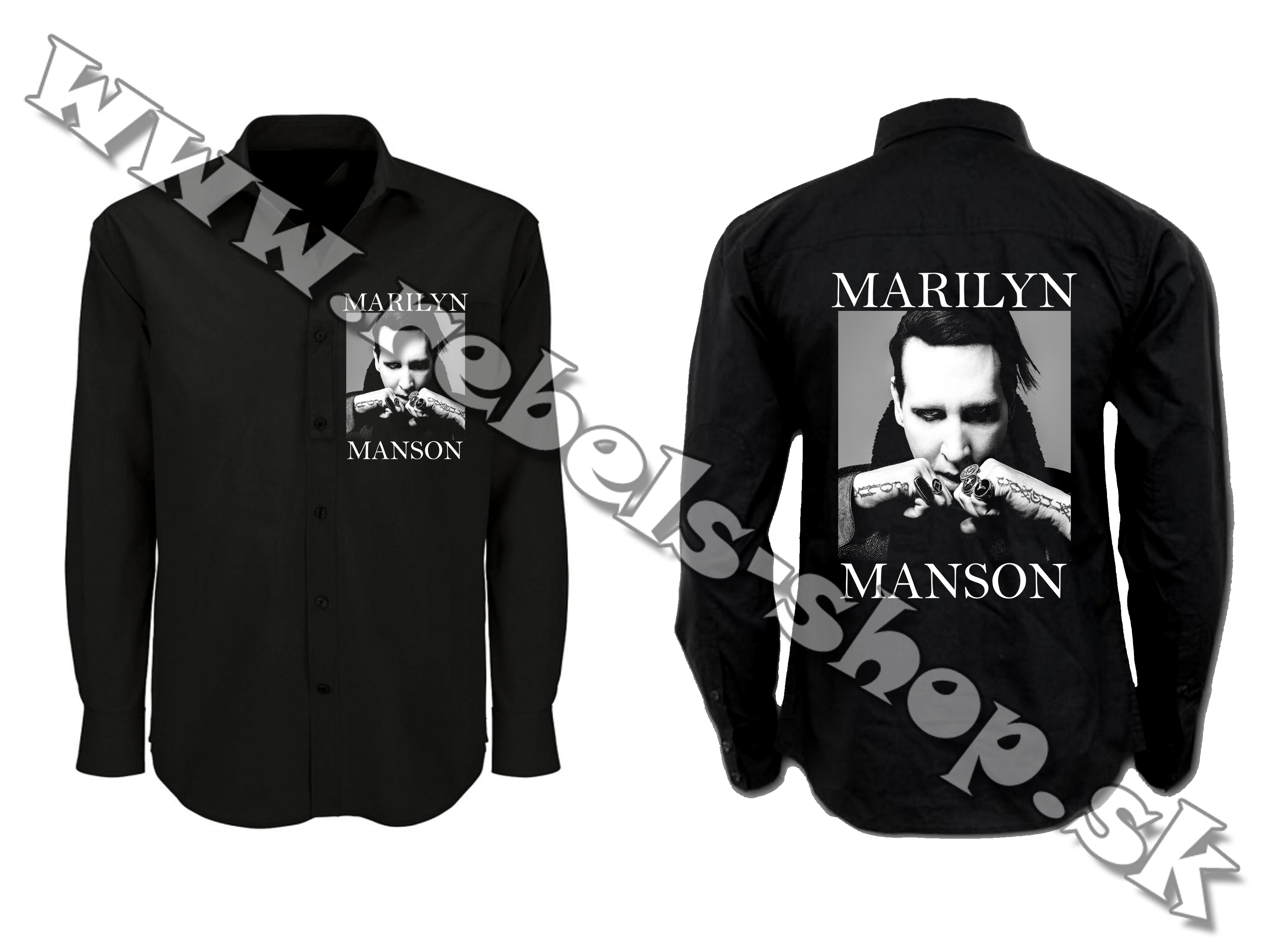 Košeľa "Marilyn Manson"