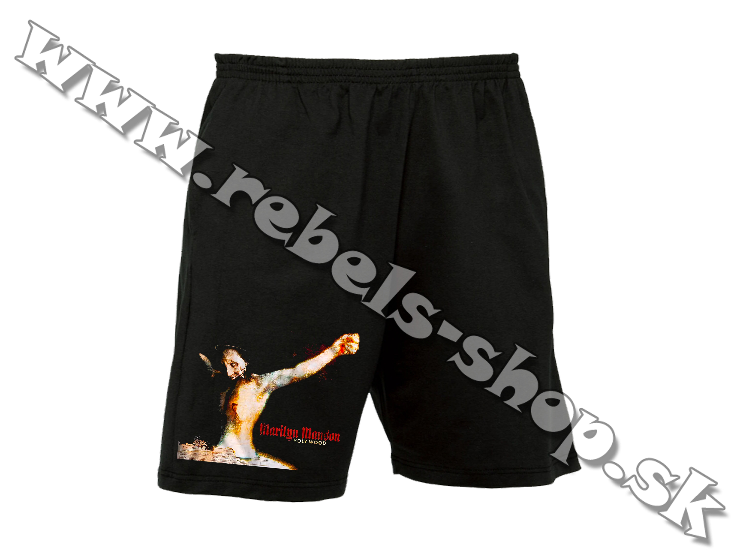 Krátke nohavice "Marilyn Manson"
