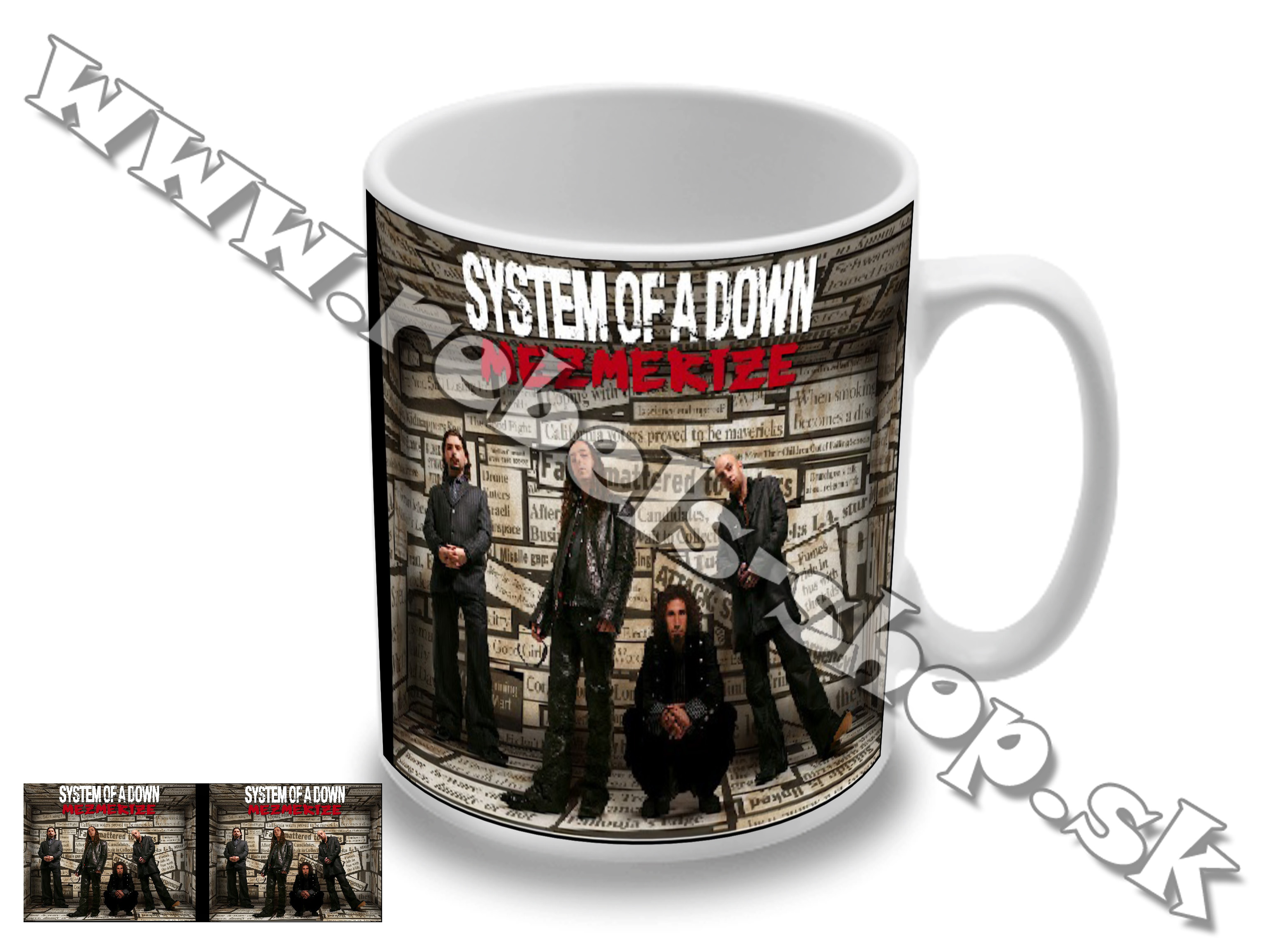 Šálka "System of a Down"