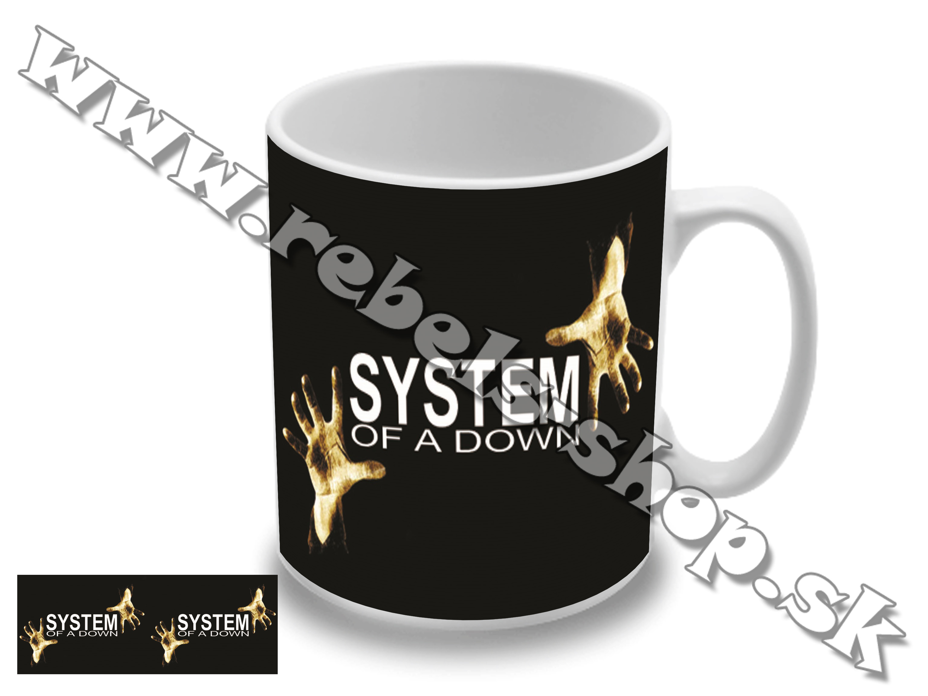 Šálka "System of a Down"