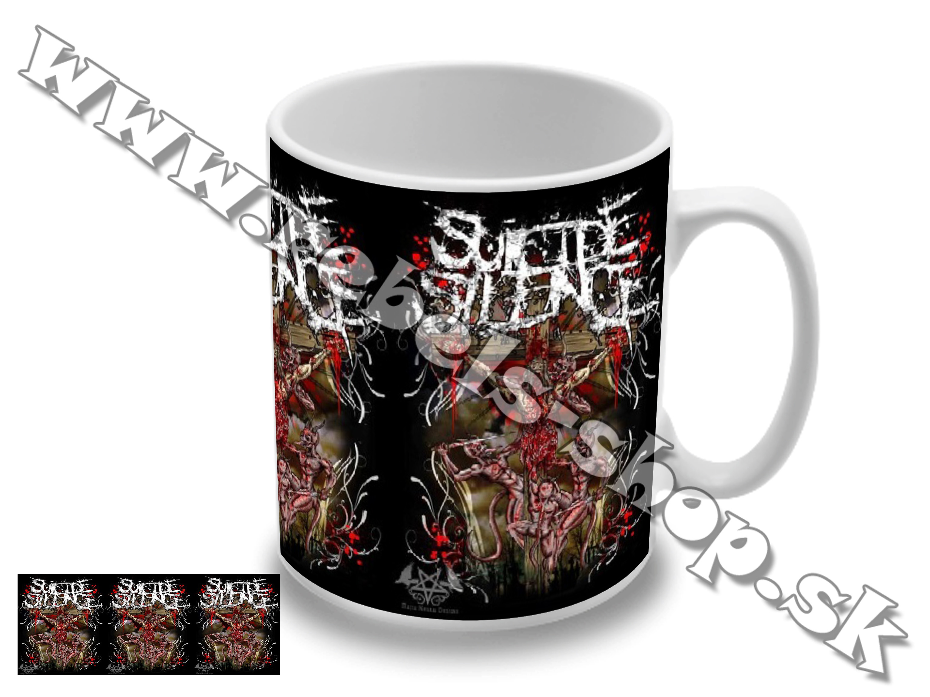 Šálka "Suicide Silence"