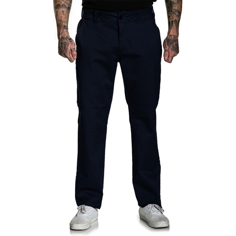 Nohavice "Sullen Clothing Trousers - 925 Chino Navy"