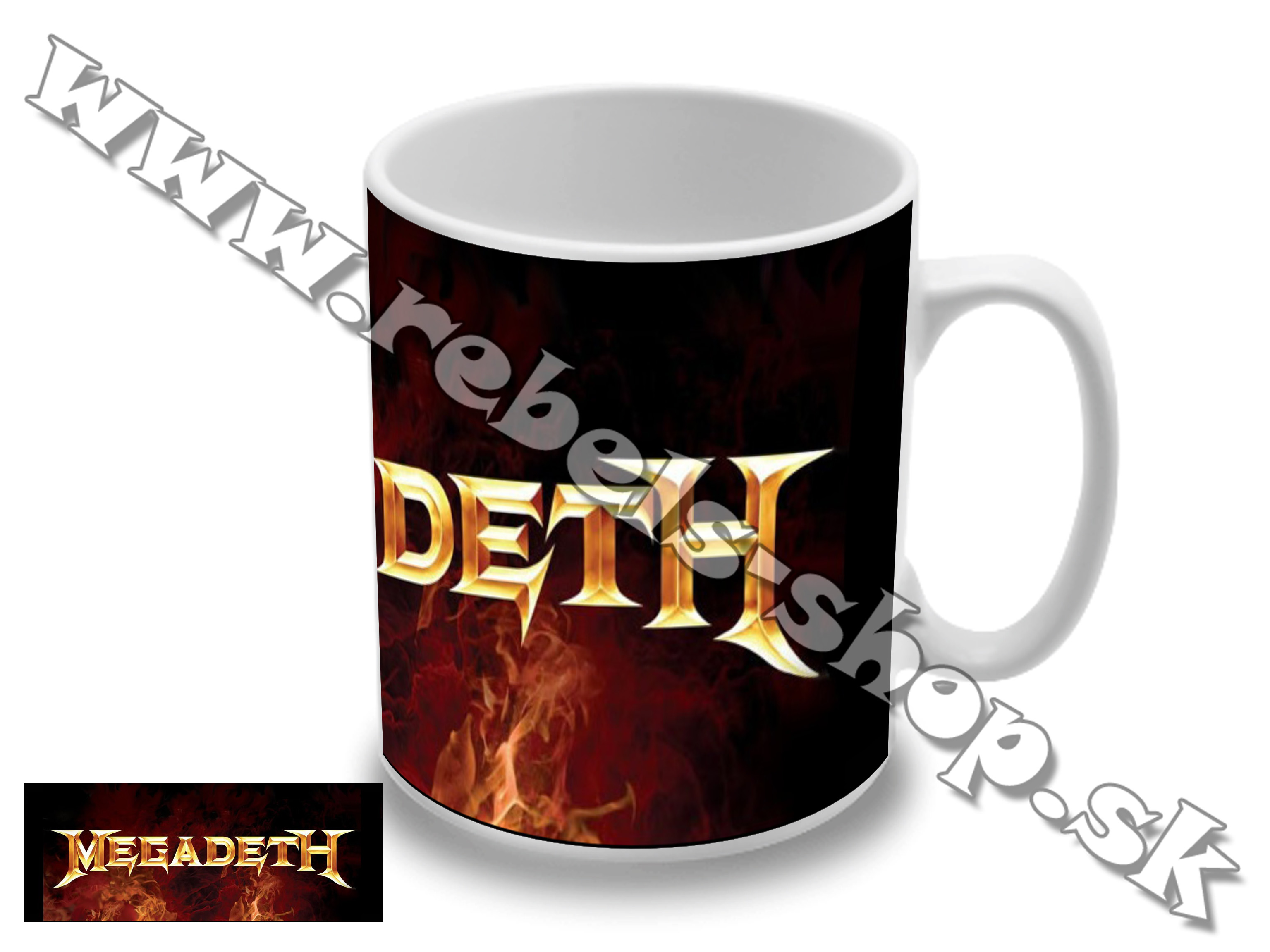 Šálka "Megadeth"