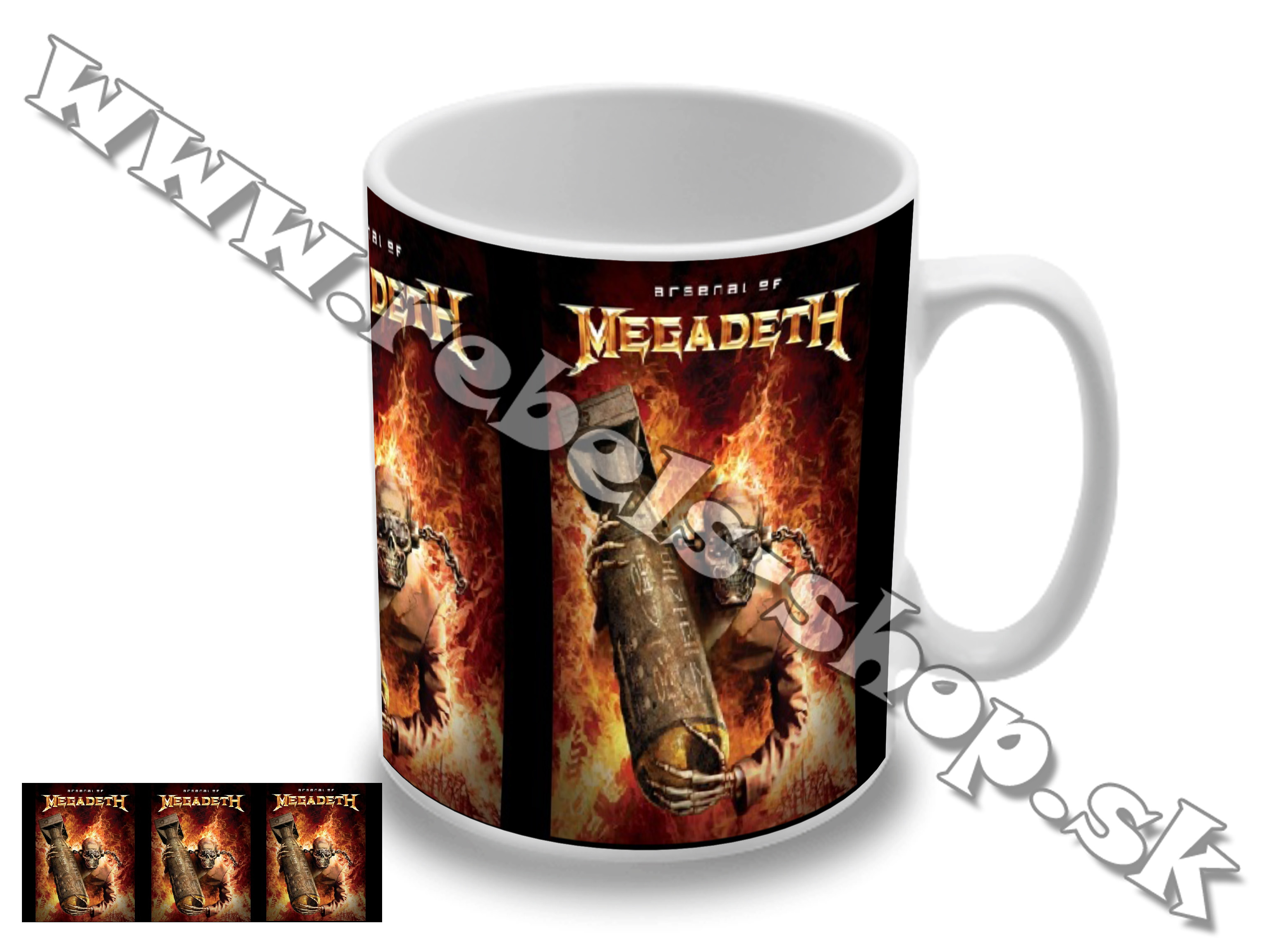 Šálka "Megadeth"