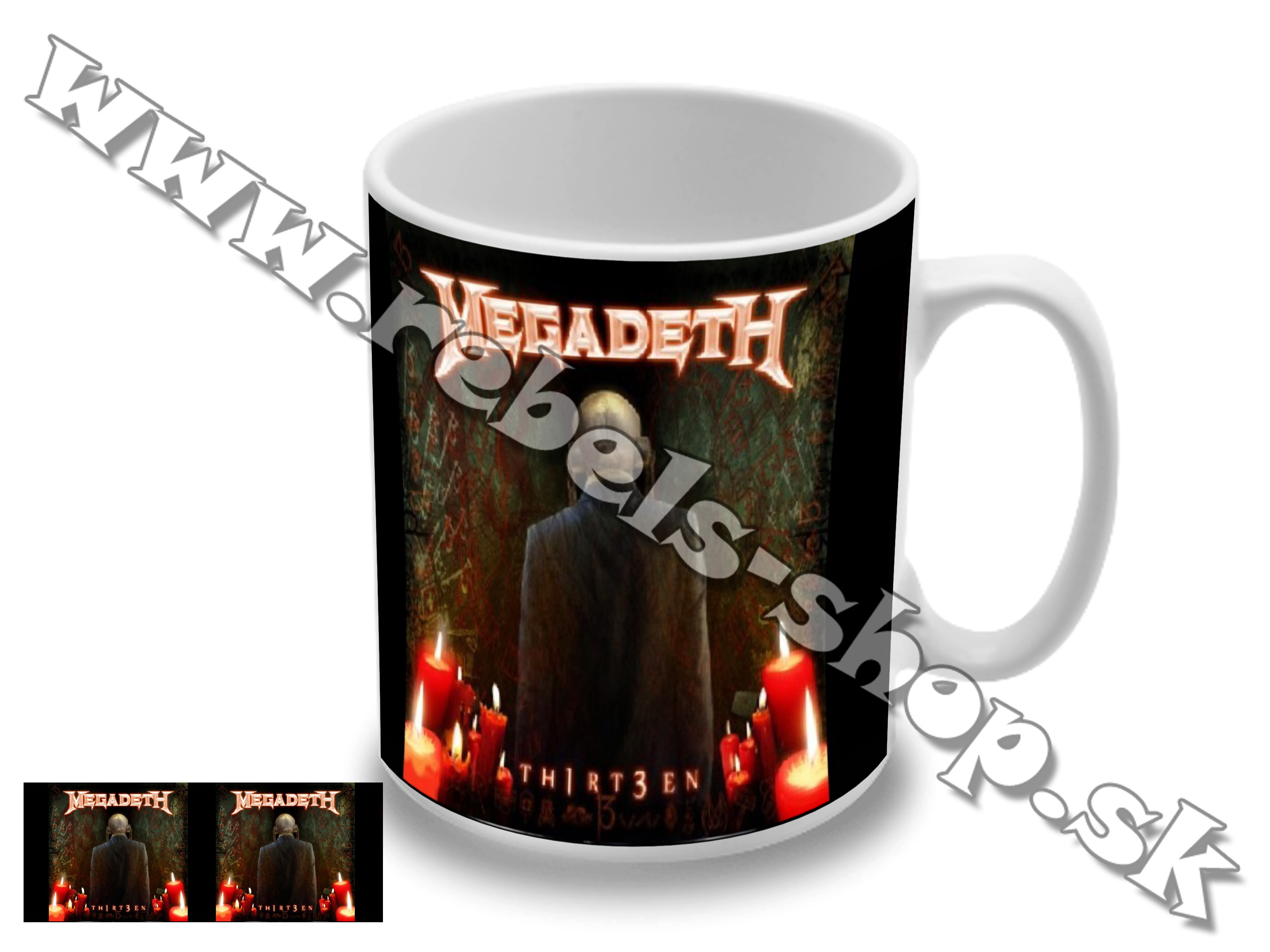 Šálka "Megadeth"
