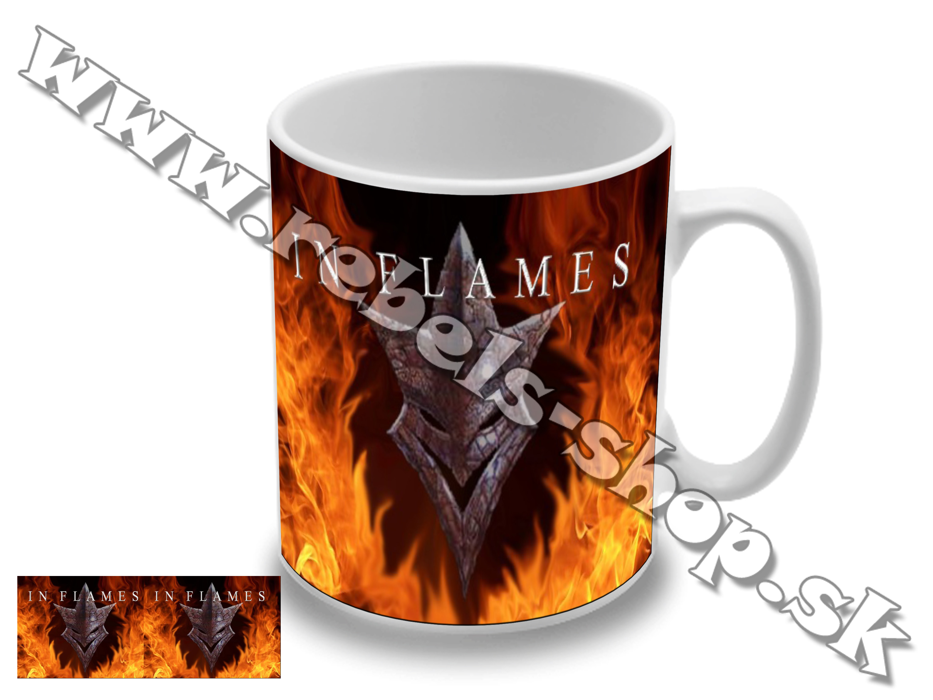 Šálka "In Flames"