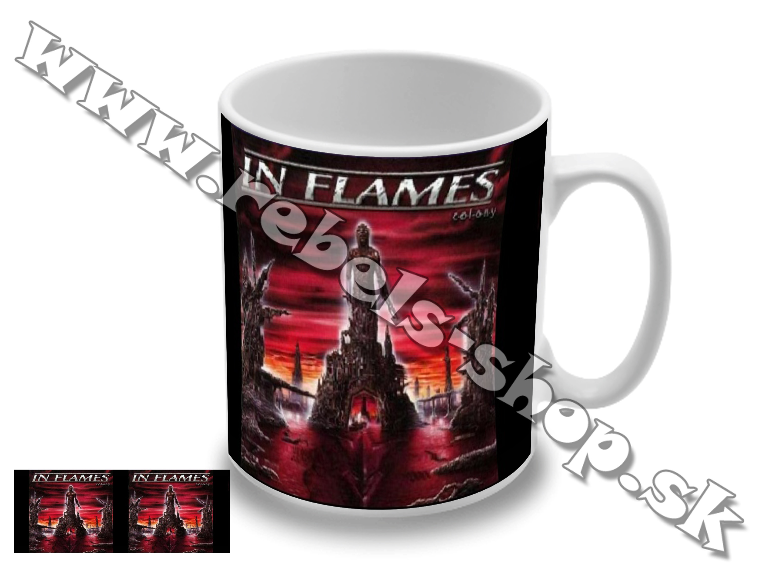 Šálka "In Flames"