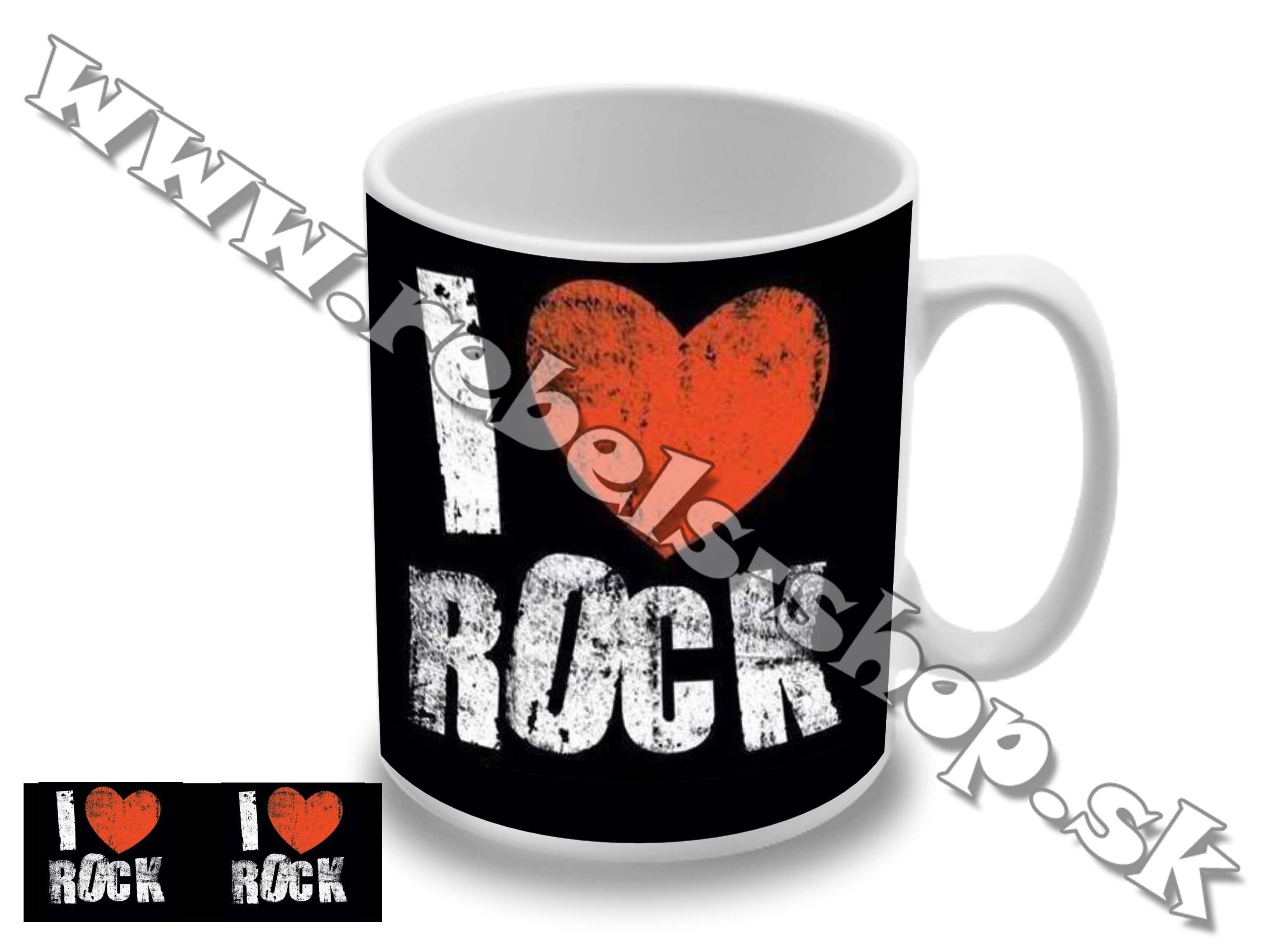 Šálka "I Love Rock"