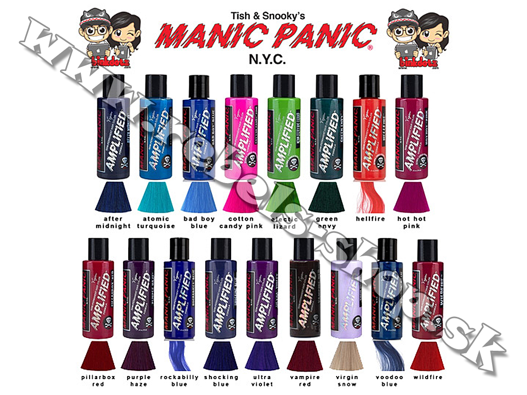 Farby na vlasy "Manic panic - AMPLIFIED"
