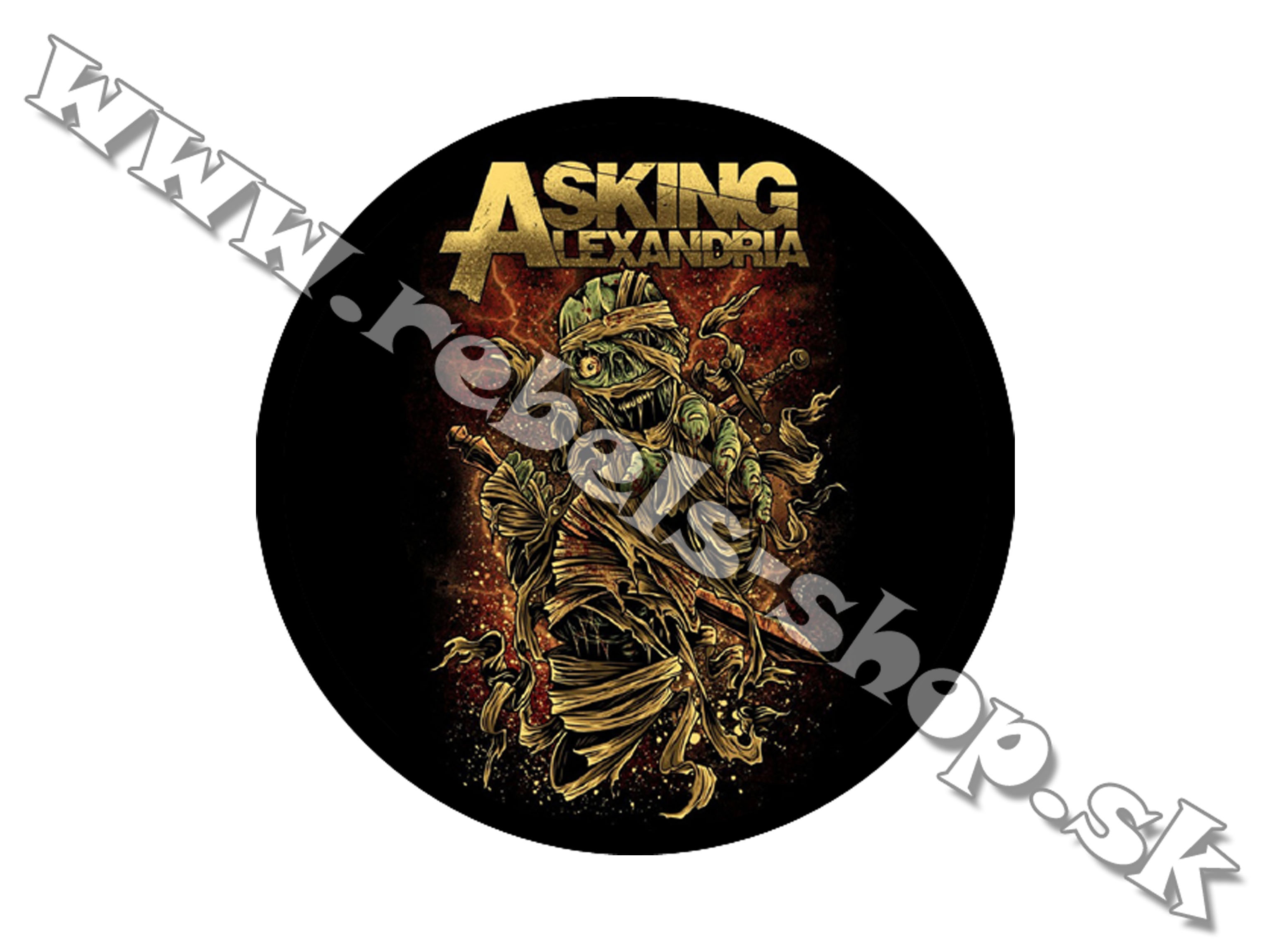 Odznak "Asking Alexandria"