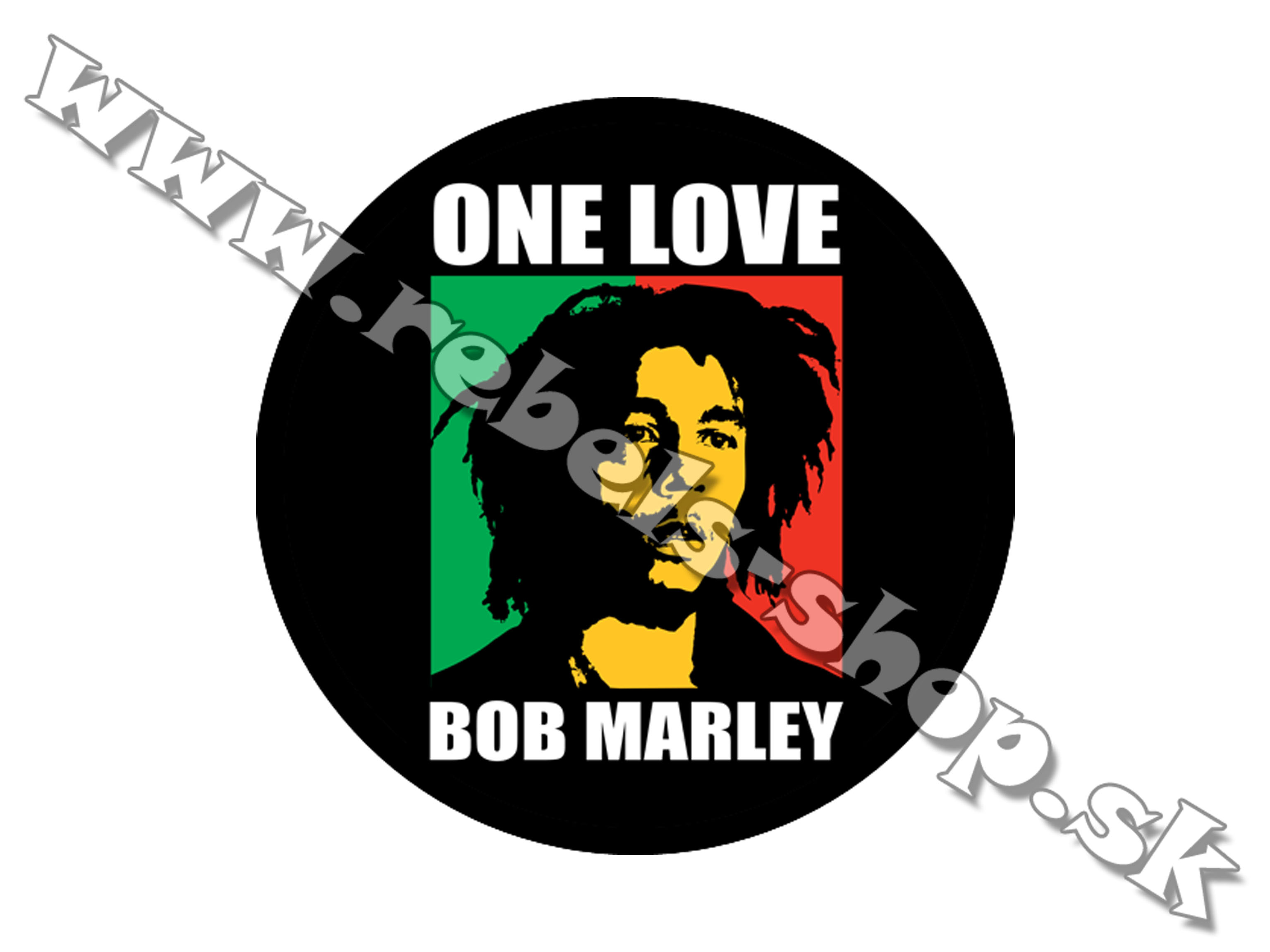 Odznak "Bob Marley"