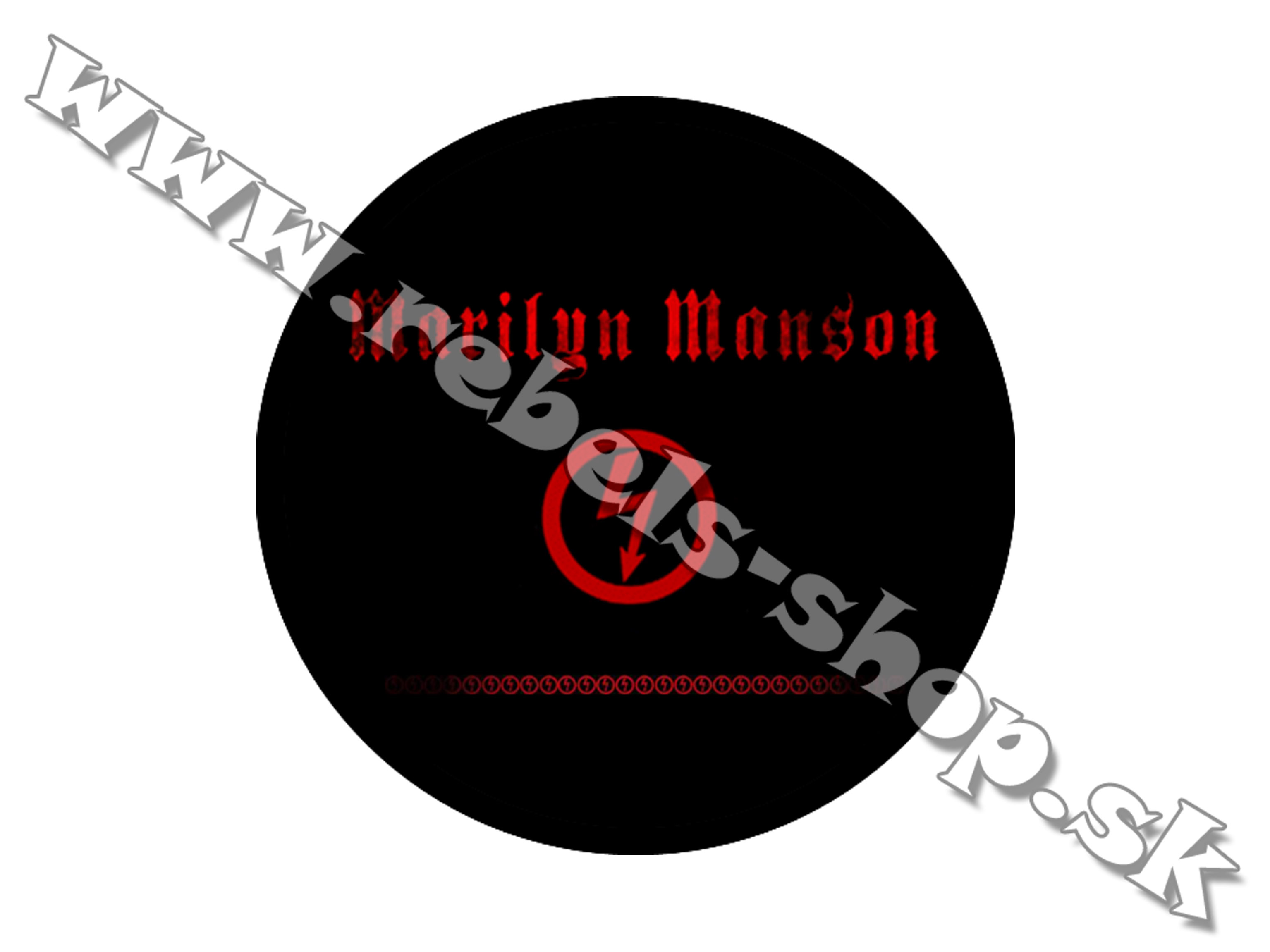 Odznak "Marilyn Manson"