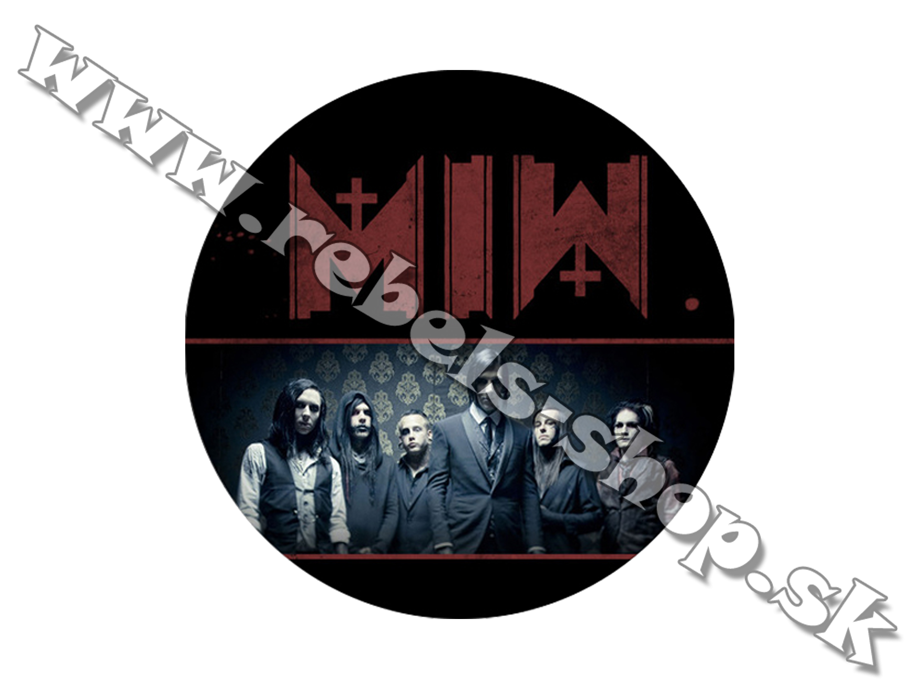 Odznak "Motionless in White"