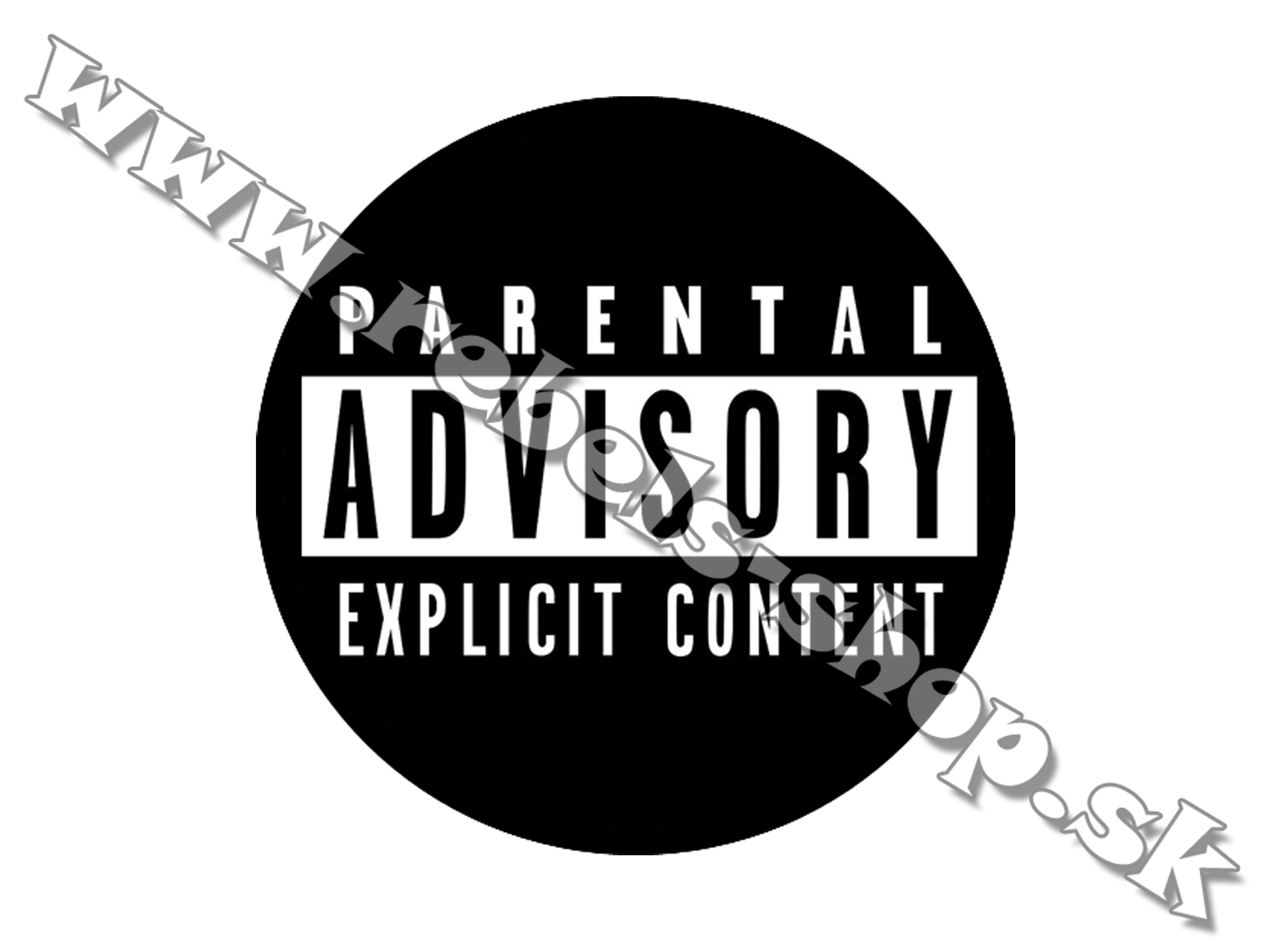 Odznak "Parental Advisory"