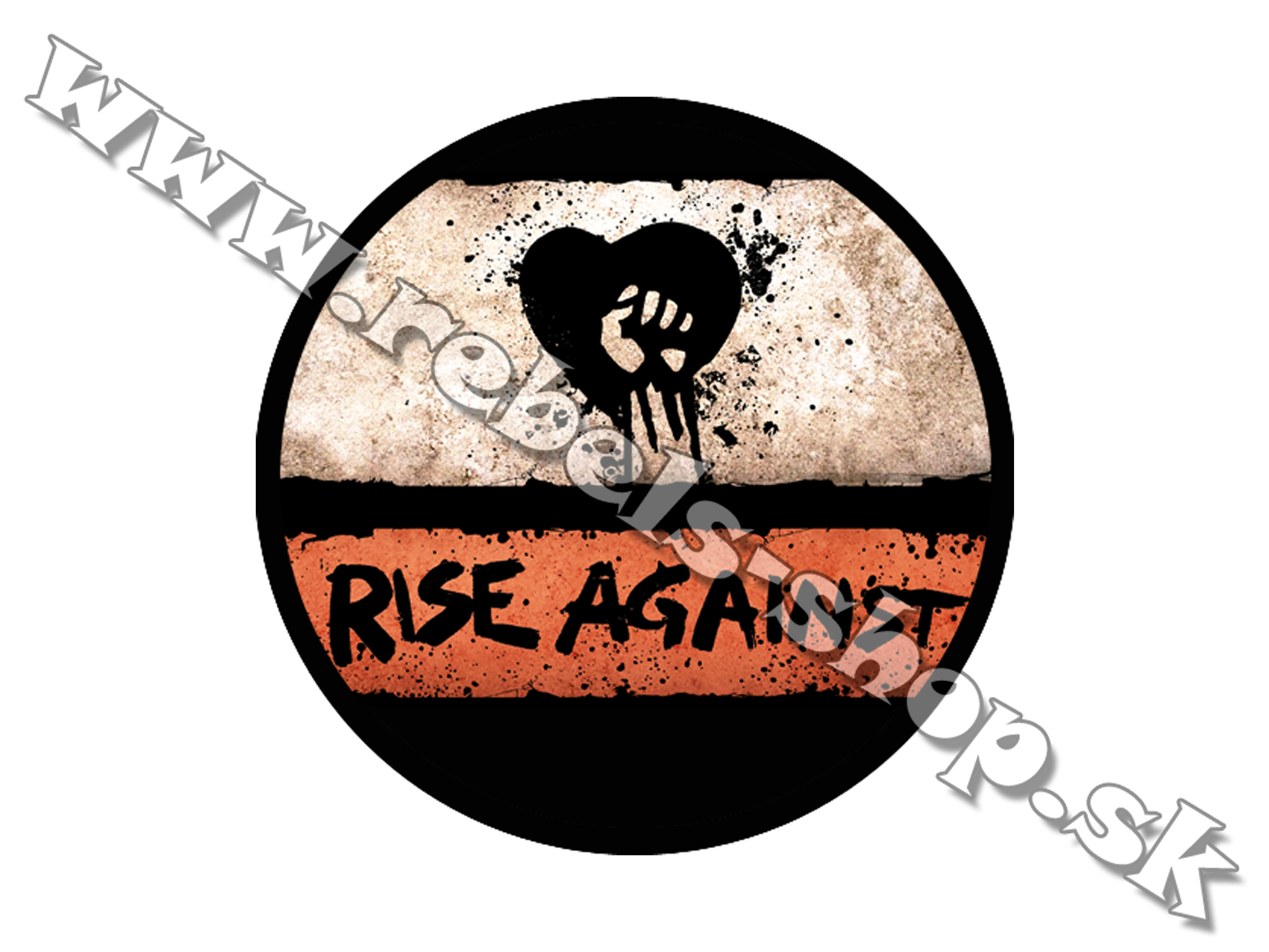 Odznak "Rise Against"