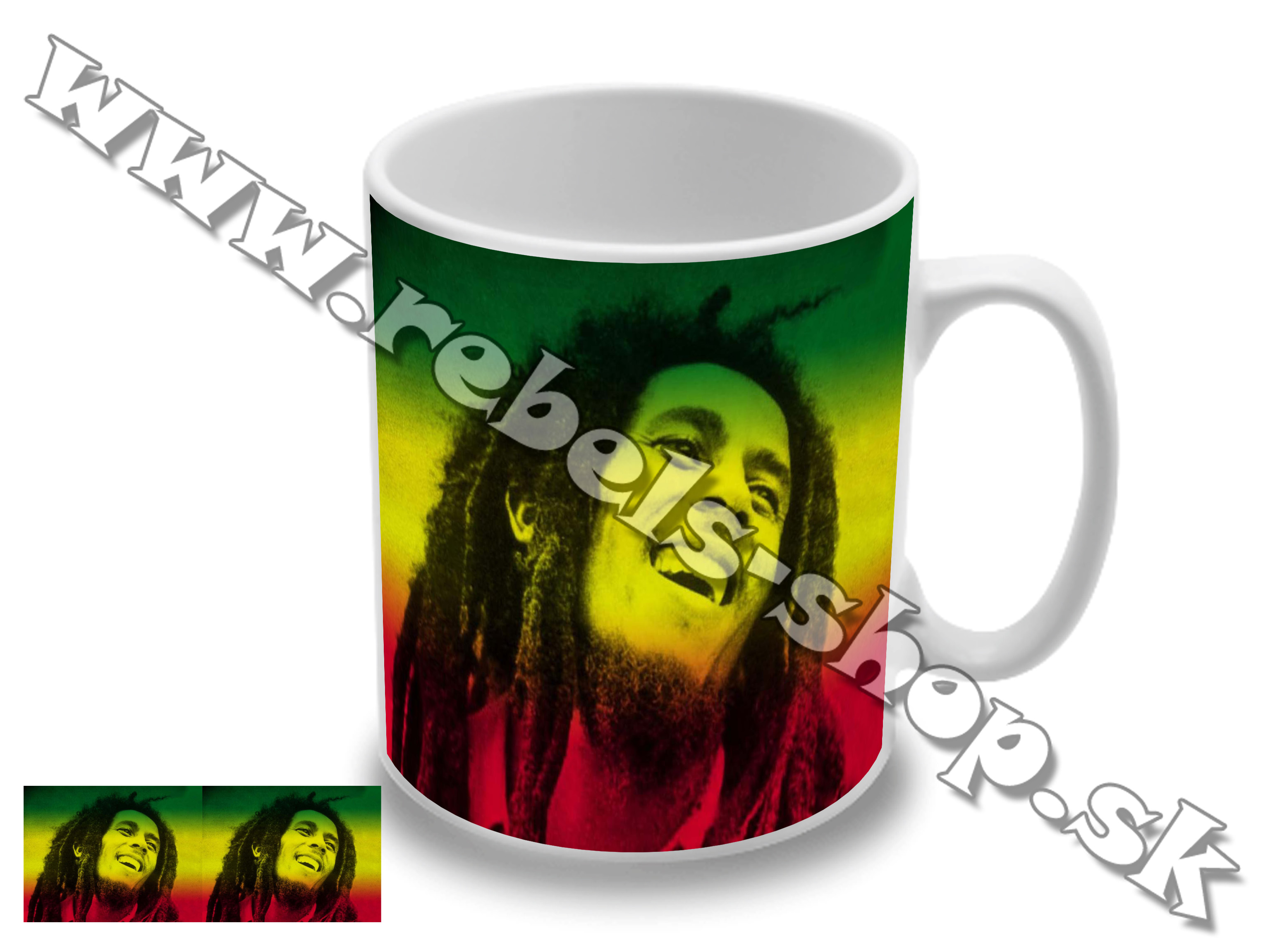 Šálka "Bob Marley"