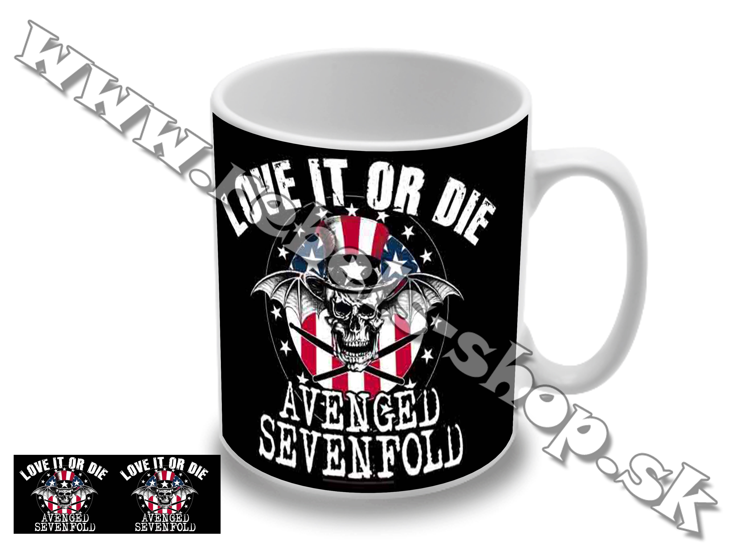 Šálka "Avenged Sevenfold"
