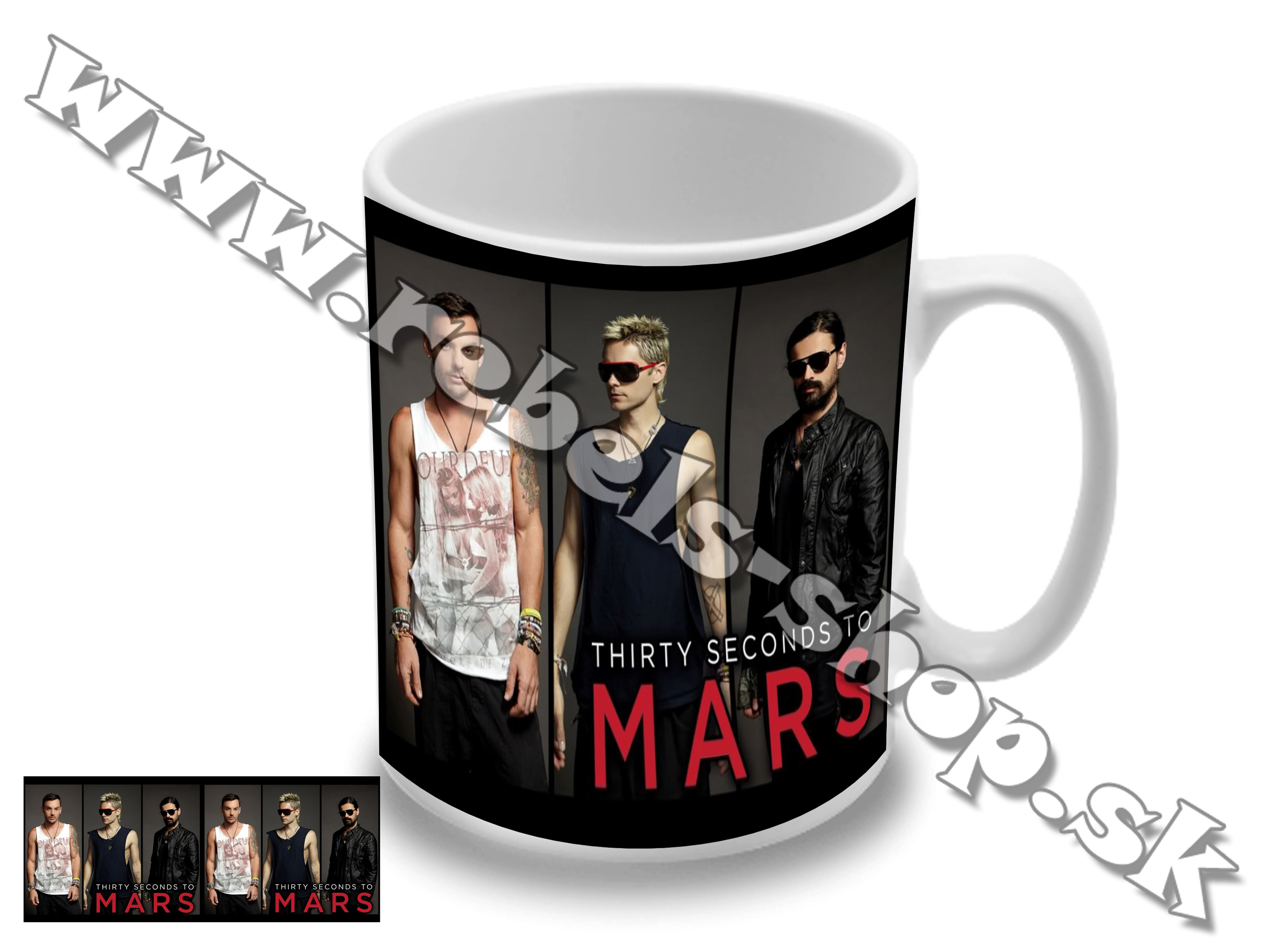Šálka "30 Seconds To Mars"