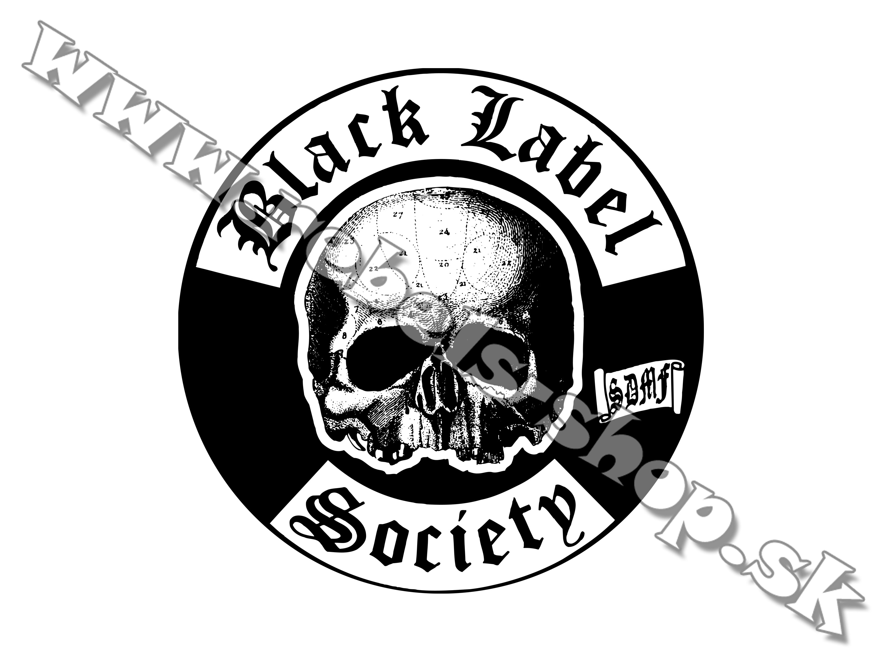 Odznak "Black Label Society"