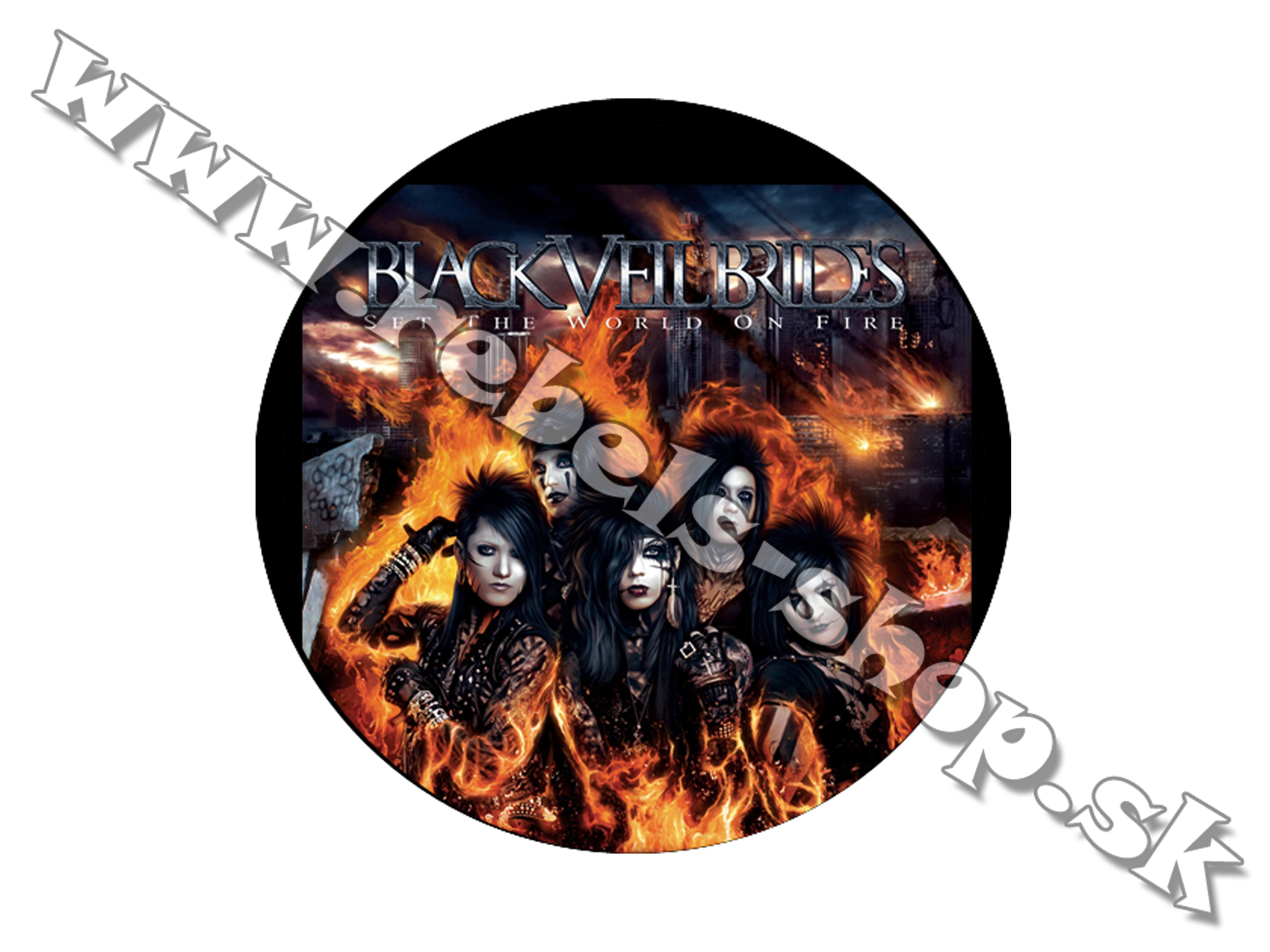 Odznak "Black Veil Brides"